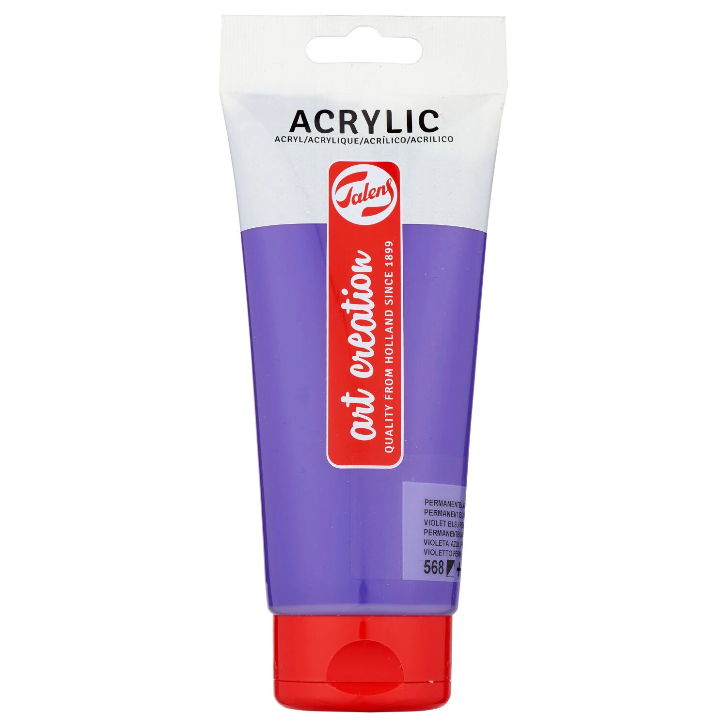 ArtCreation Acrylfarbe, 200 ml, Permanentblauviolett