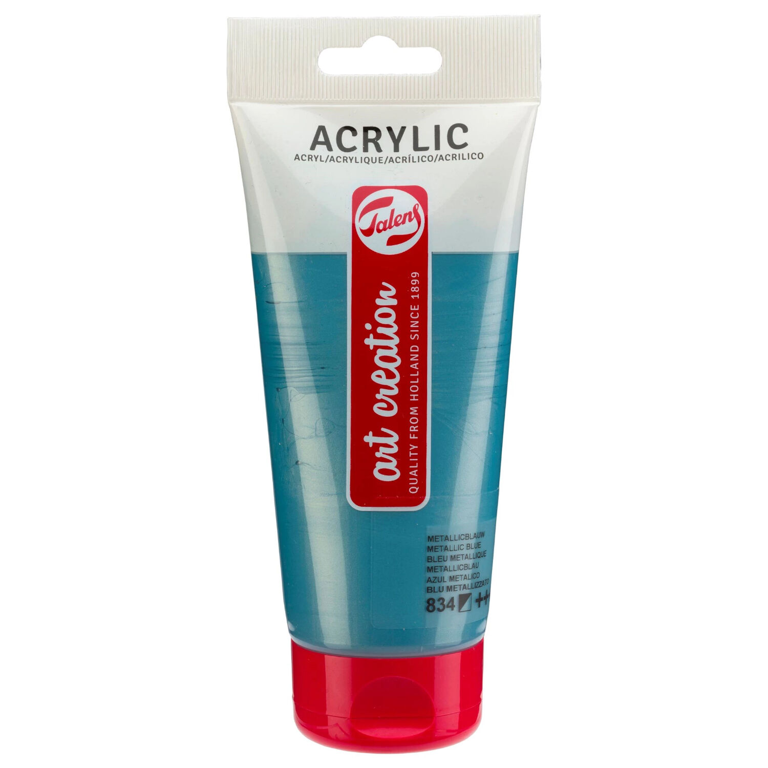NEU ArtCreation Acrylfarbe, 200 ml, Metallicblau