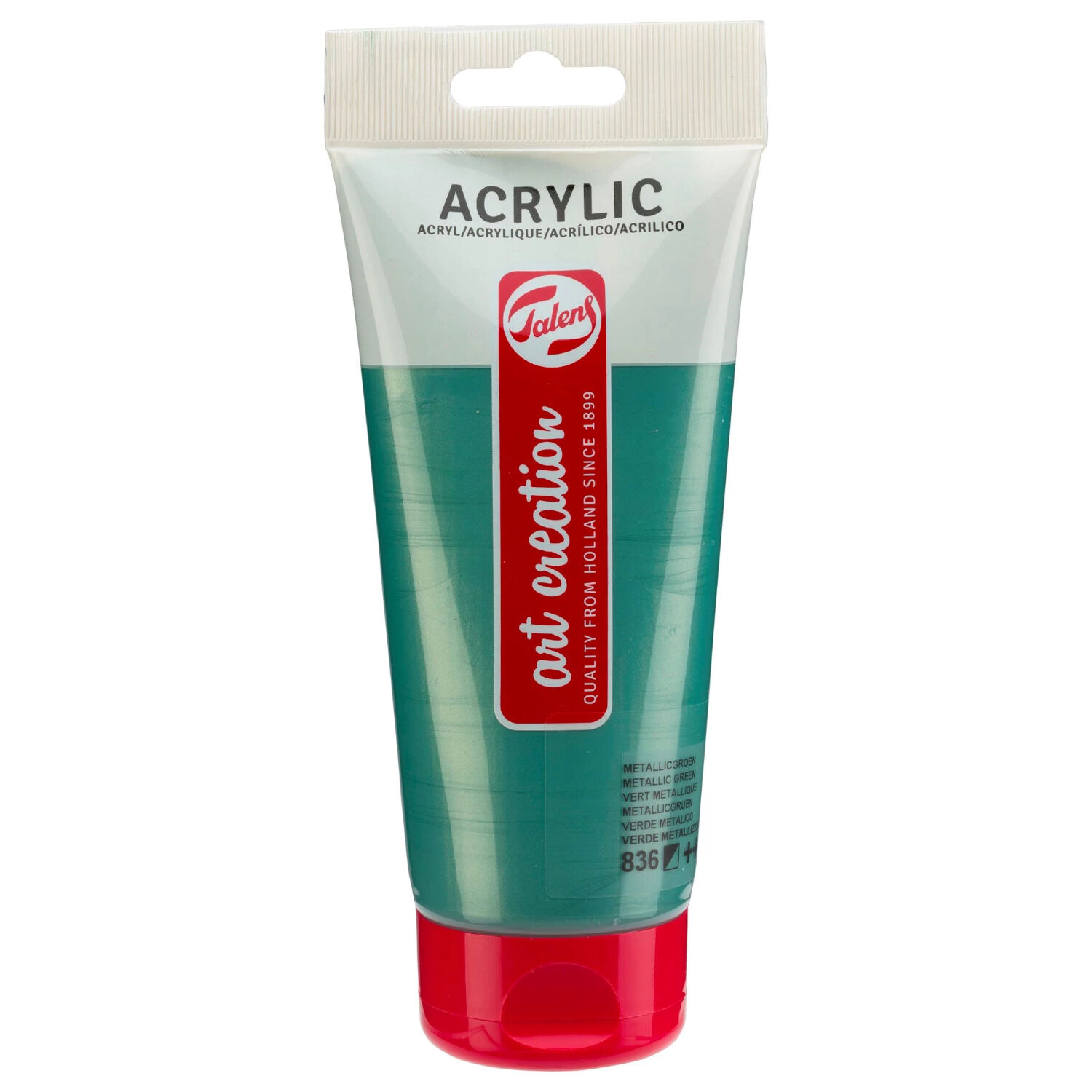 NEU ArtCreation Acrylfarbe, 200 ml, Metallicgrn