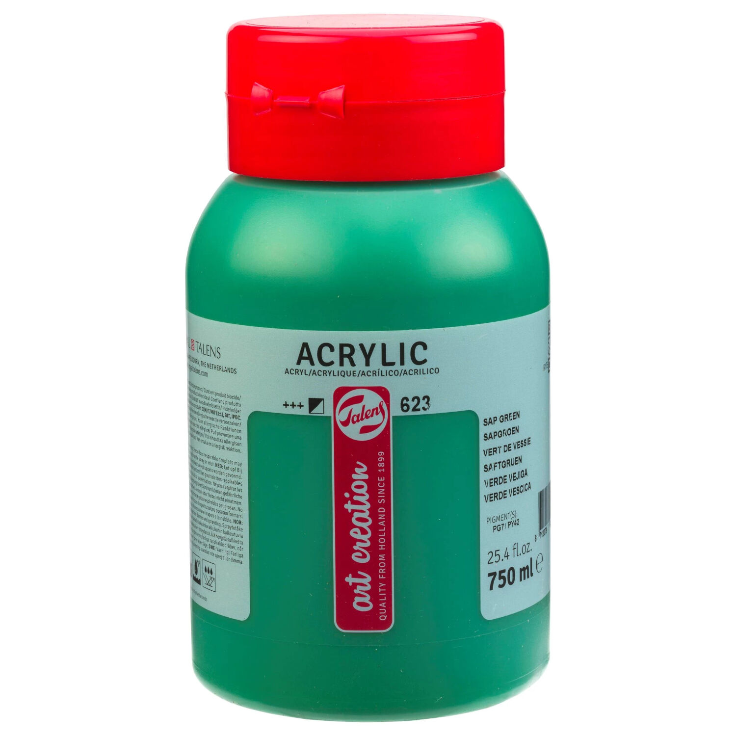 NEU ArtCreation Acrylfarbe, 750 ml, Saftgrn