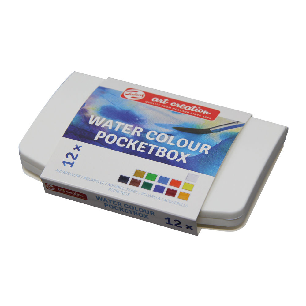 Talens Aquarell Pocketbox, 12 Npfe