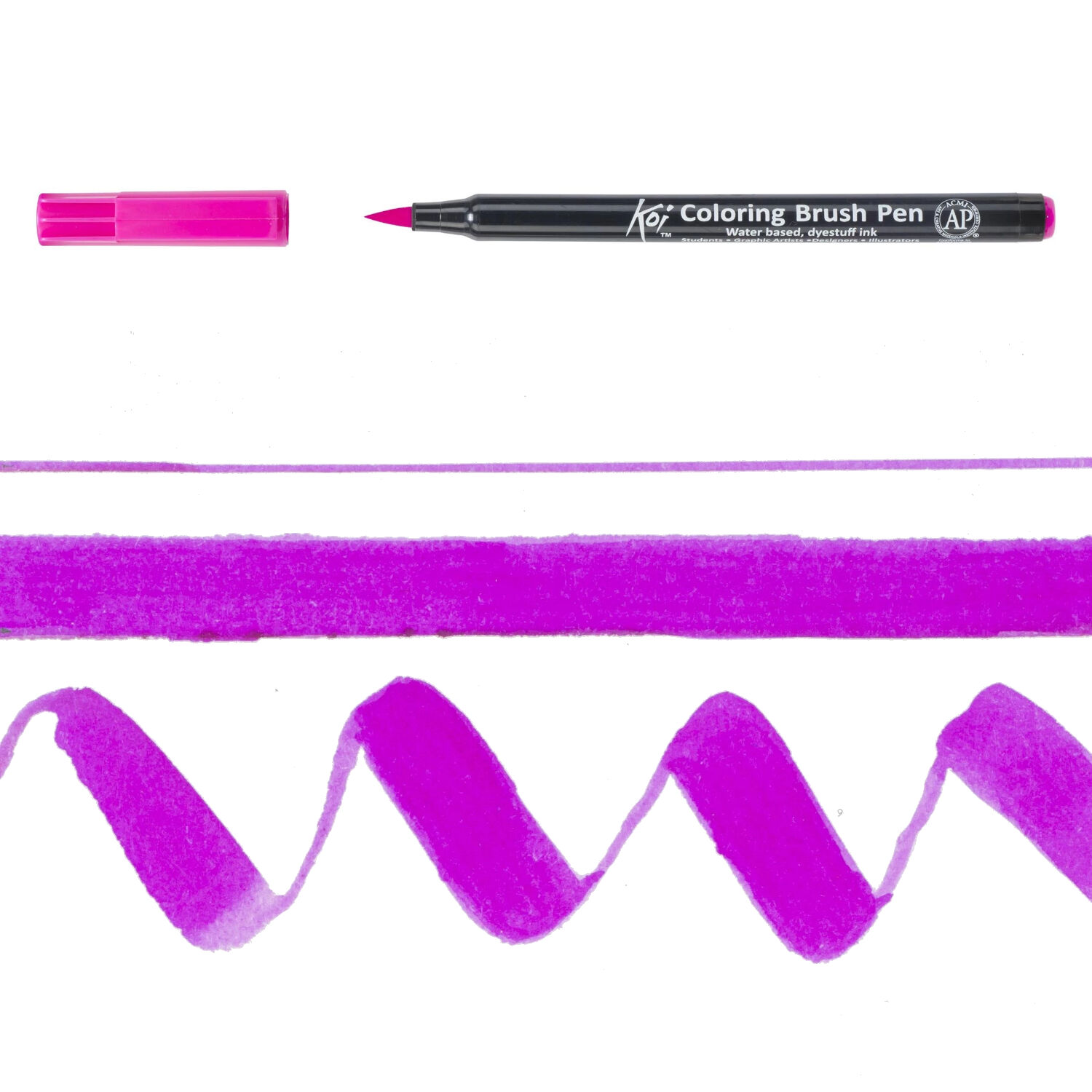 SALE Koi Coloring Brush Pen, Rosenrot