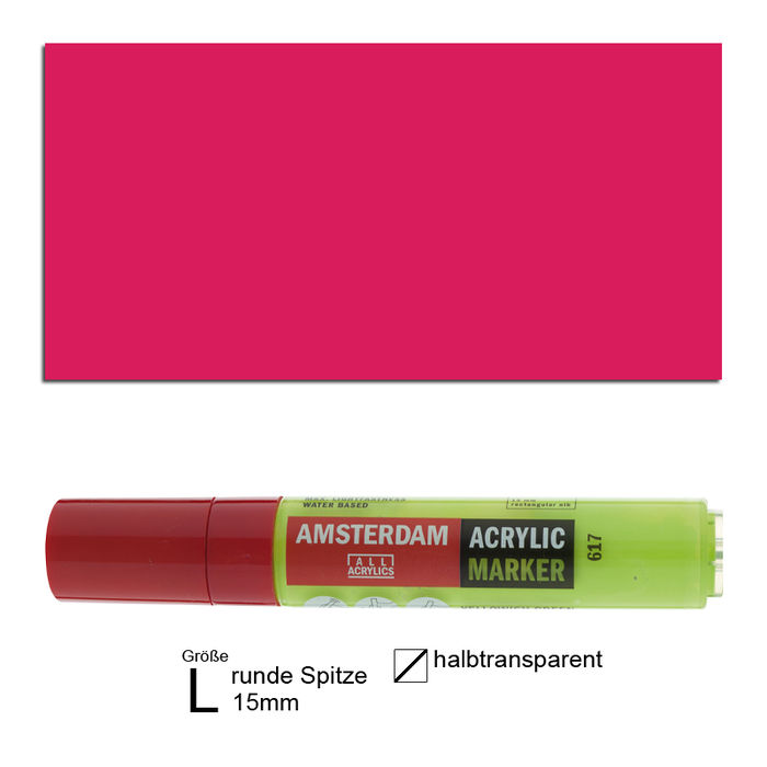 SALE Amsterdam Marker Gro, Primrmagenta