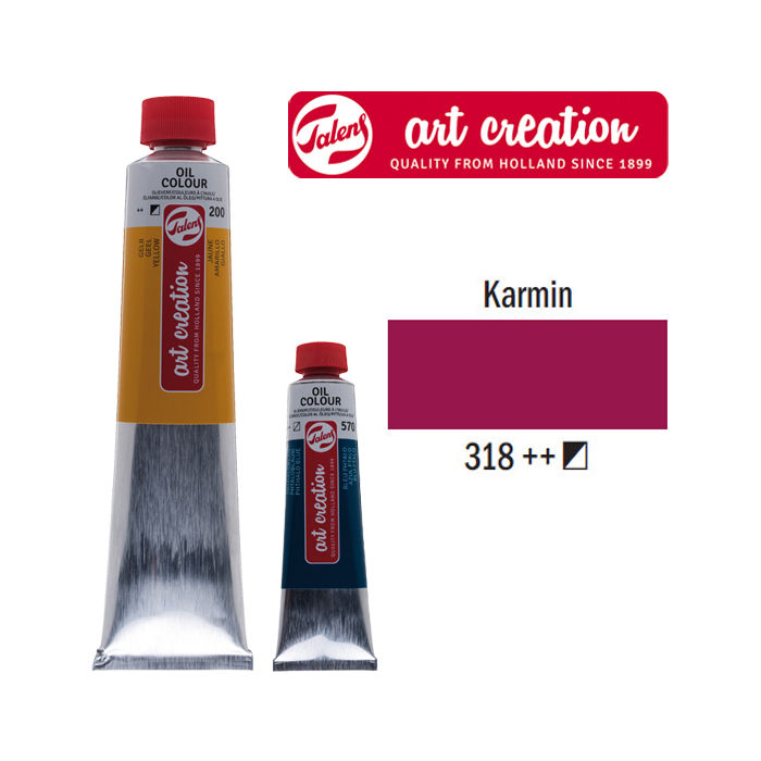 ArtCreation Ölfarbe 200ml Karmin