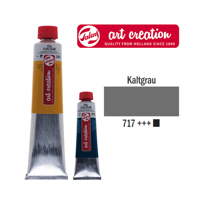 ArtCreation lfarbe 200ml Kaltgrau