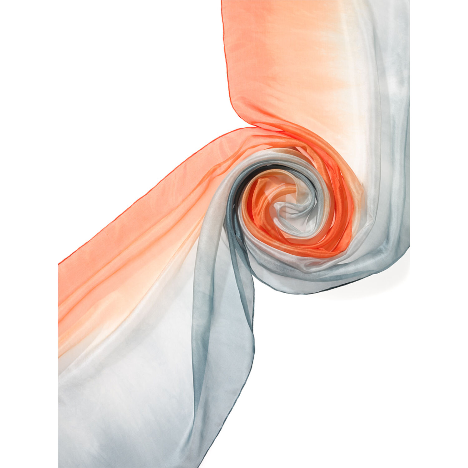 Seiden-Schal, ca. 180cm lang, 45cm breit, Pong� 05 Bild 3