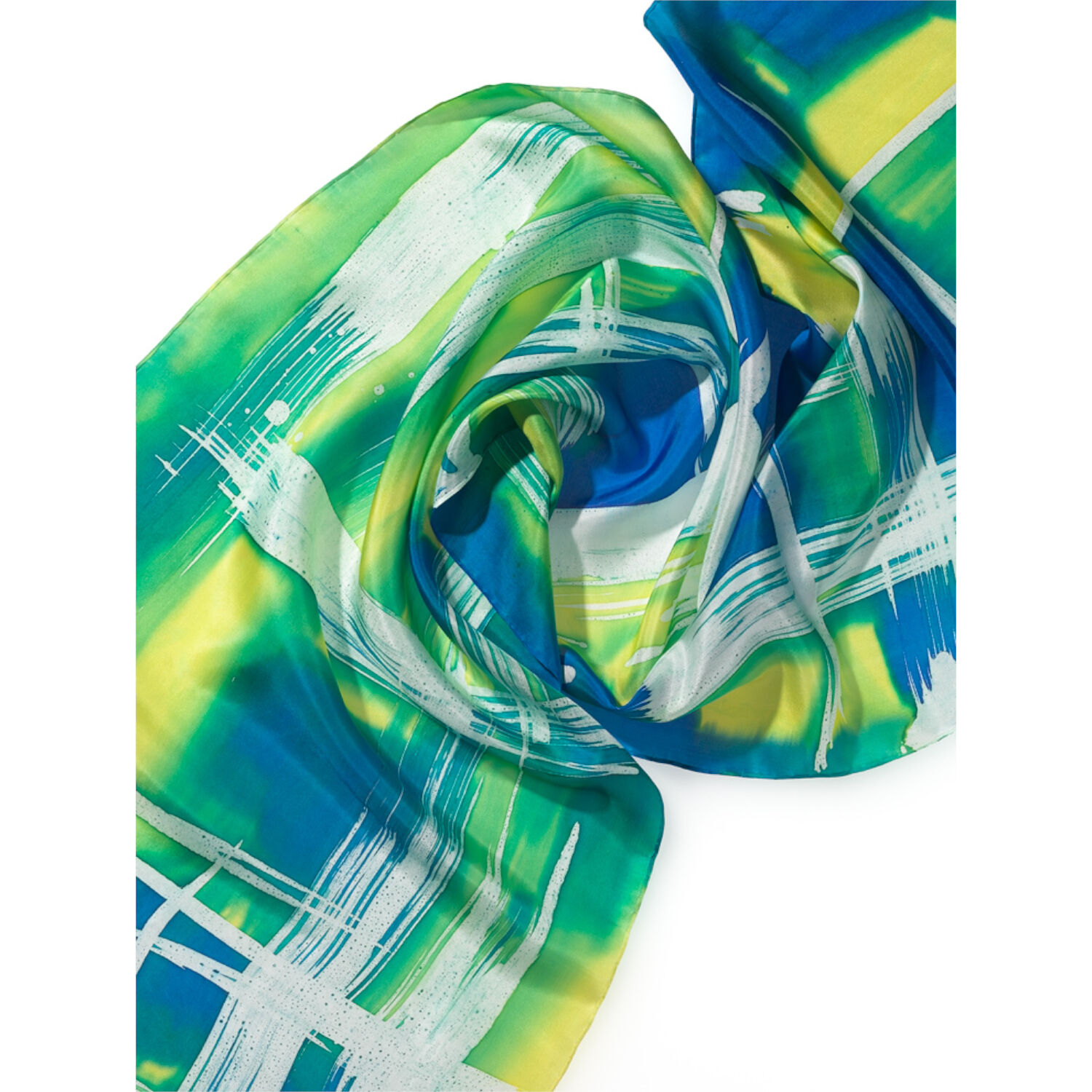 Seiden-Schal, ca. 180cm lang, 45cm breit, Pong� 08 Bild 3