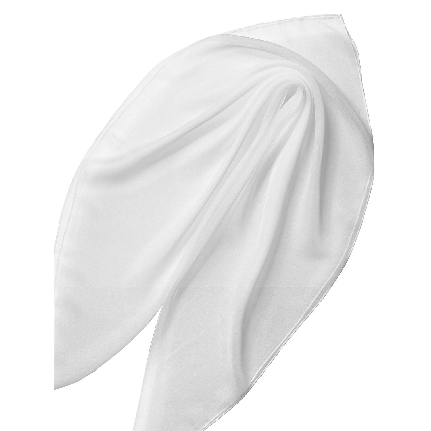 Seiden-Tuch, ca. 90x90 cm, Chiffon 3,5