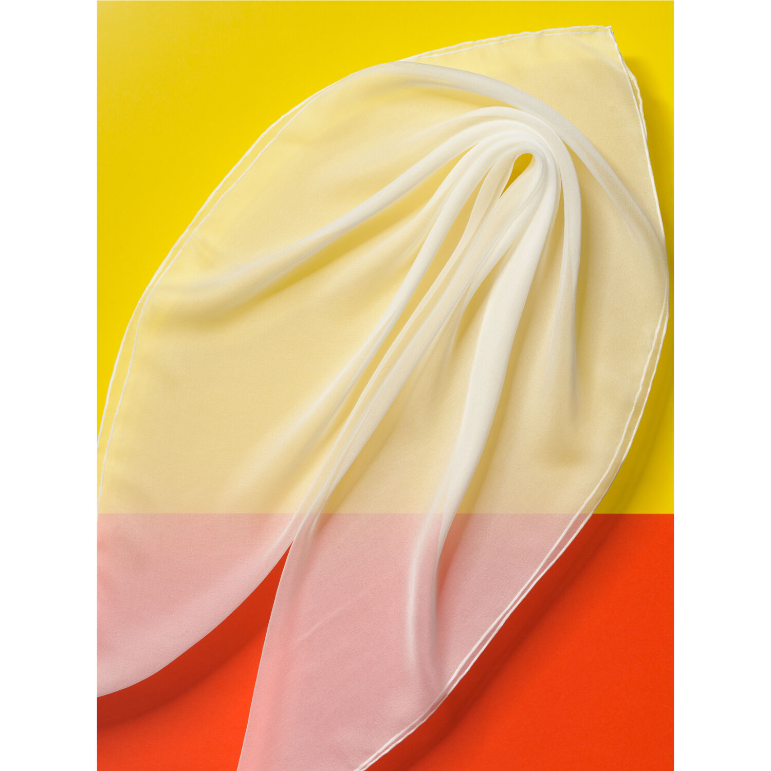 Seiden-Tuch, ca. 90x90 cm, Chiffon 3,5 Bild 2