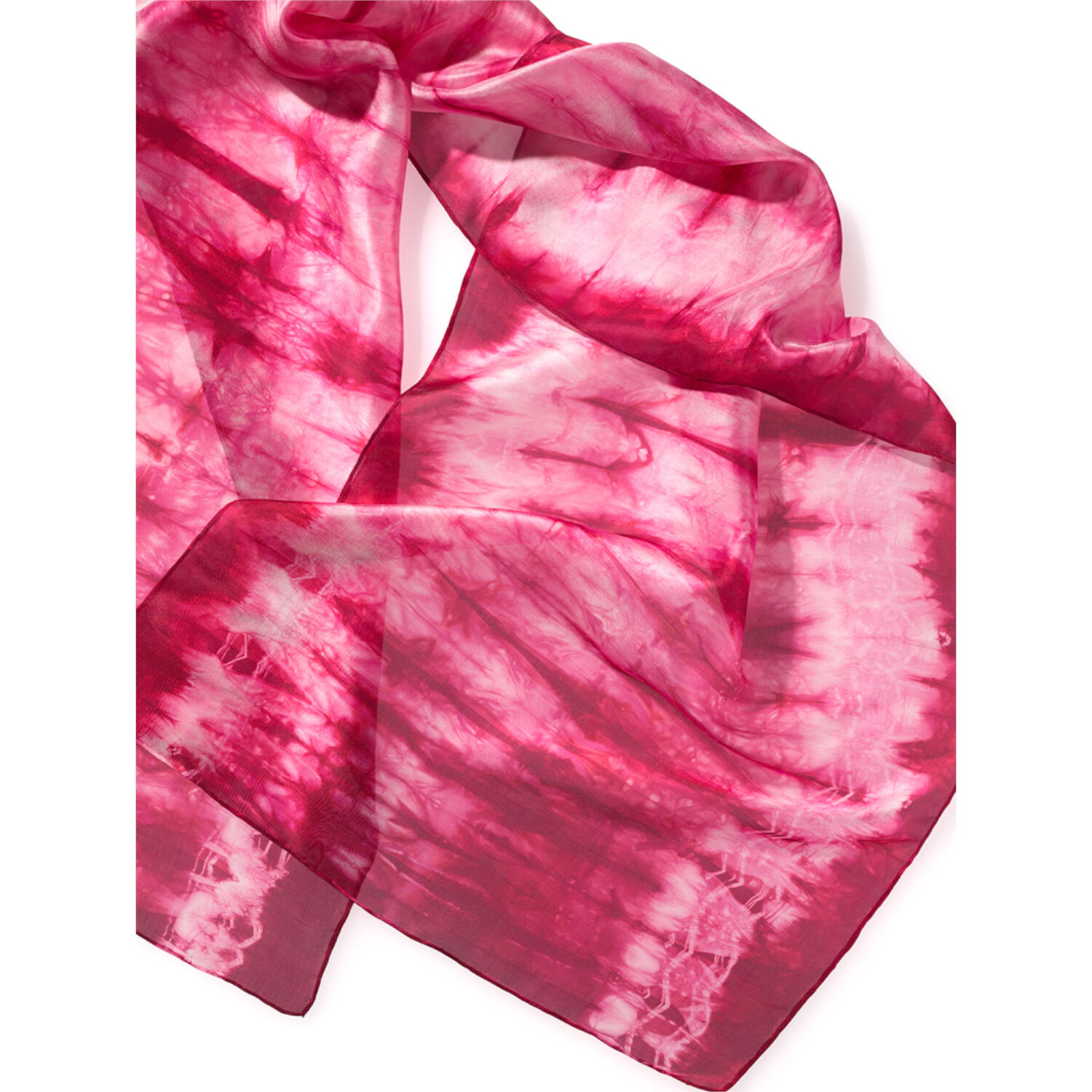 Seiden-Schal, ca. 160cm lang, 45cm breit, Pong� 06 Bild 4