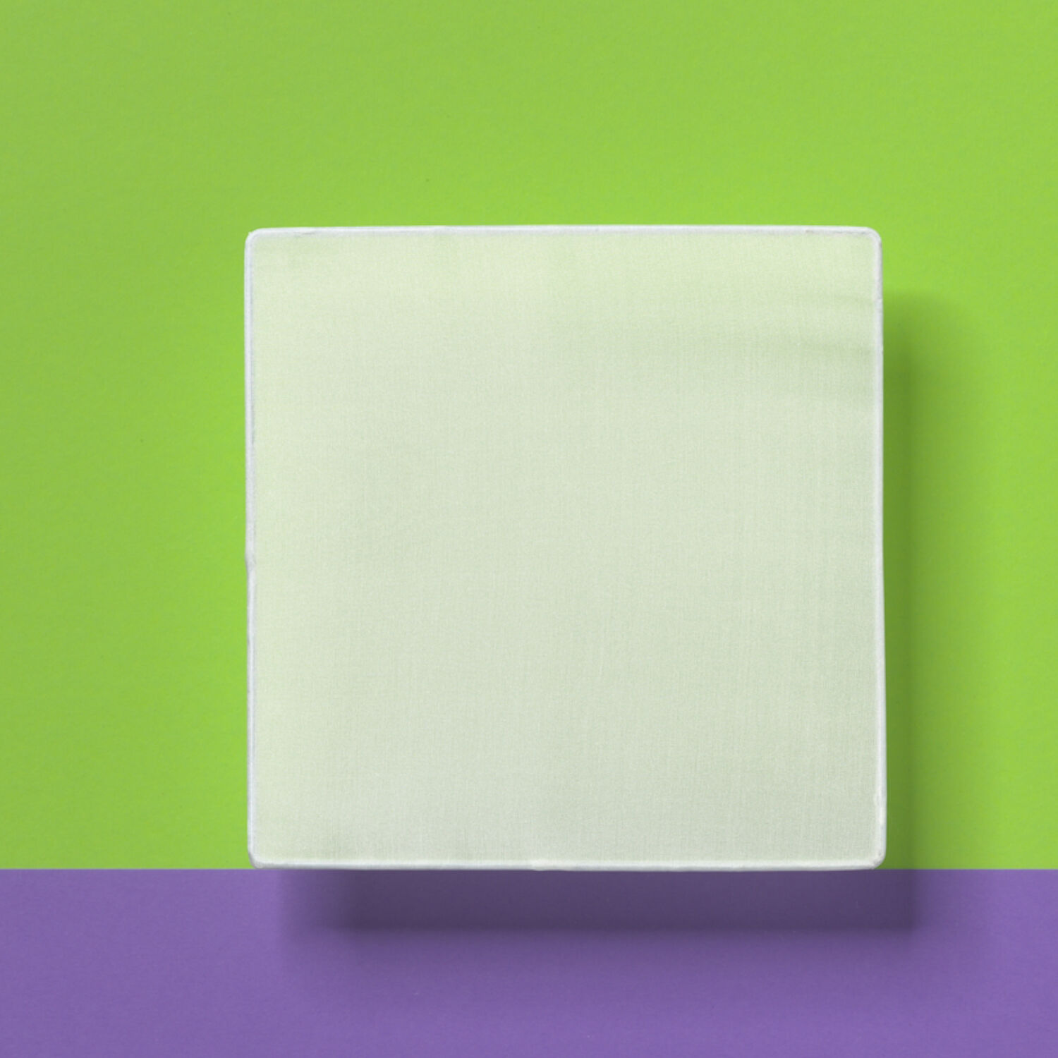 Fensterbild, wei�, Pong� 08, 20x20 cm Quadrat Bild 2