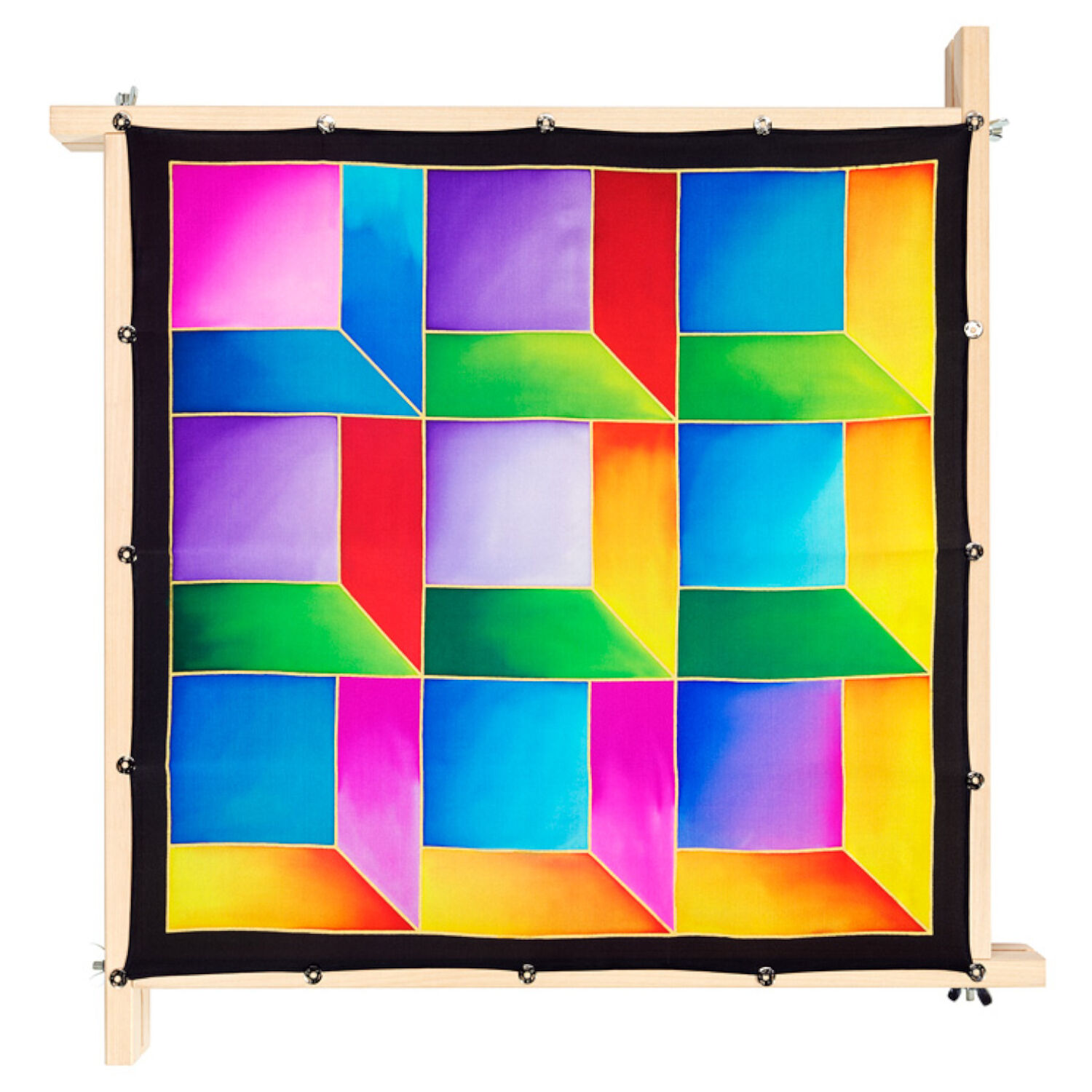 Gutta-Tuch 55x55, Pong� 08, Motiv Spaces