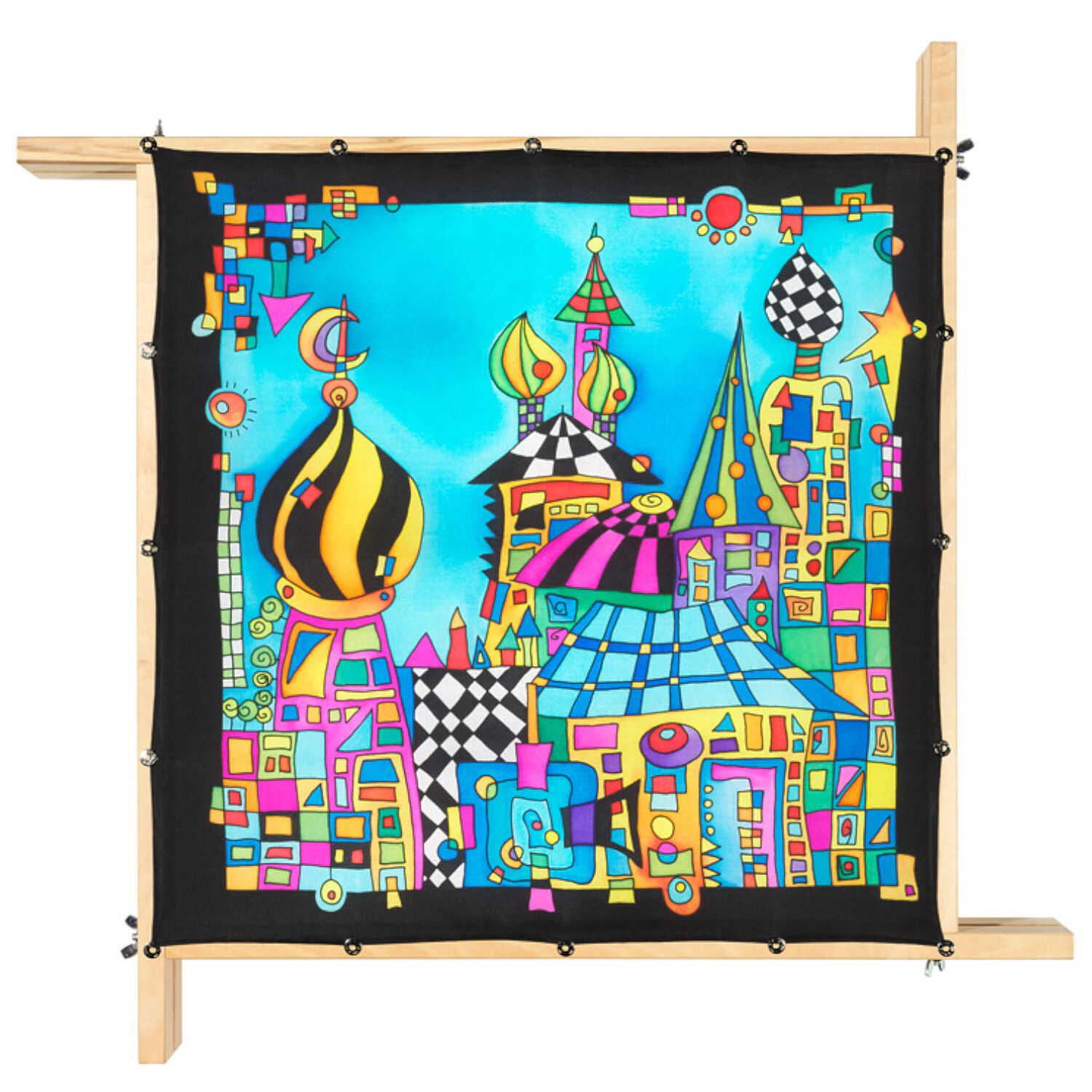 Gutta-Tuch 55x55, Pong� 08, Motiv Nadja