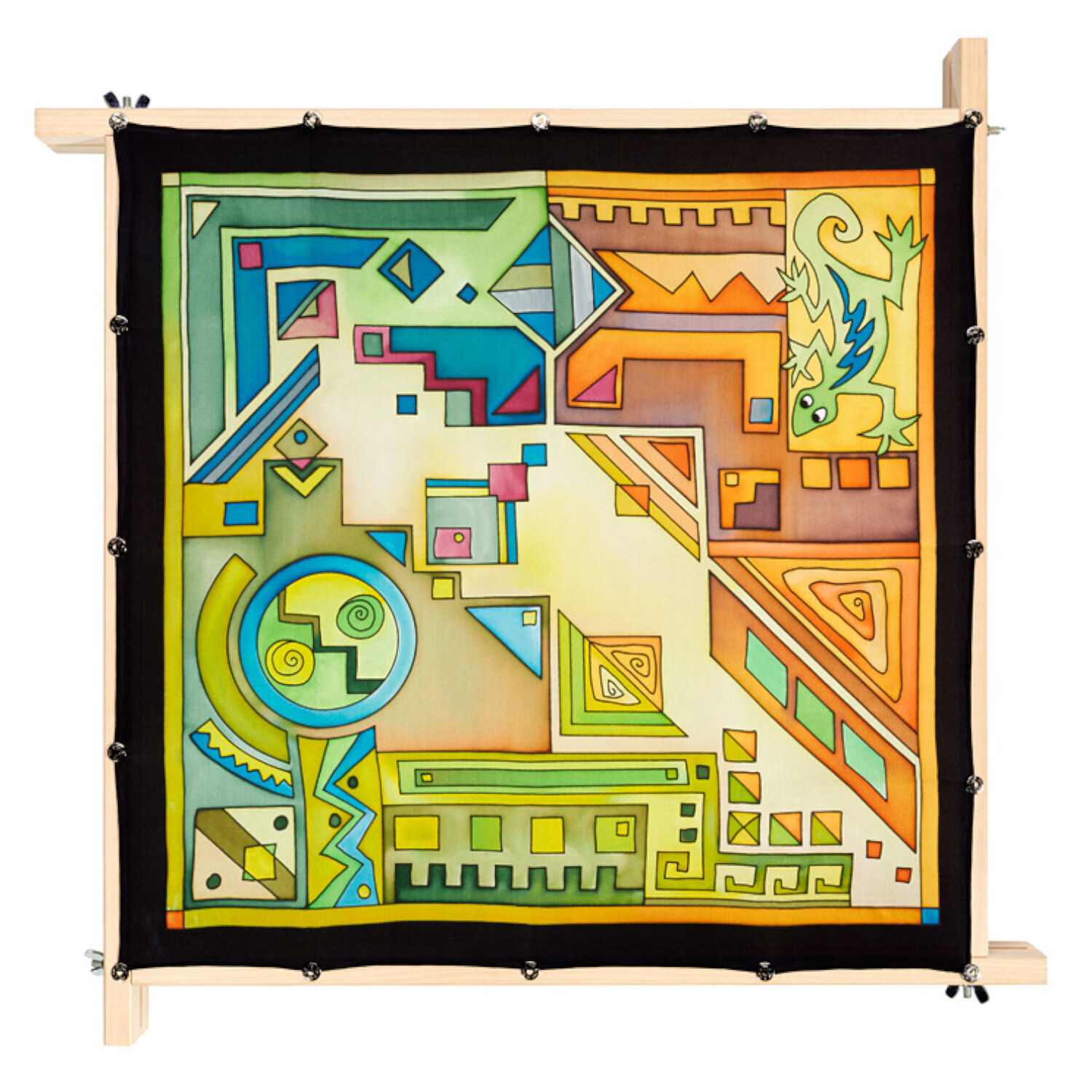 Gutta-Tuch 55x55, Pong� 08, Motiv Bao