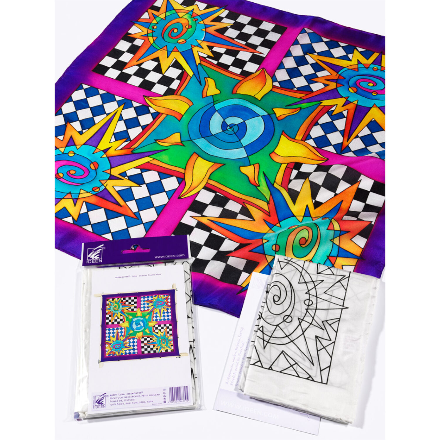 Gutta-Tuch 55x55, Pong� 08, Motiv Luka Bild 2