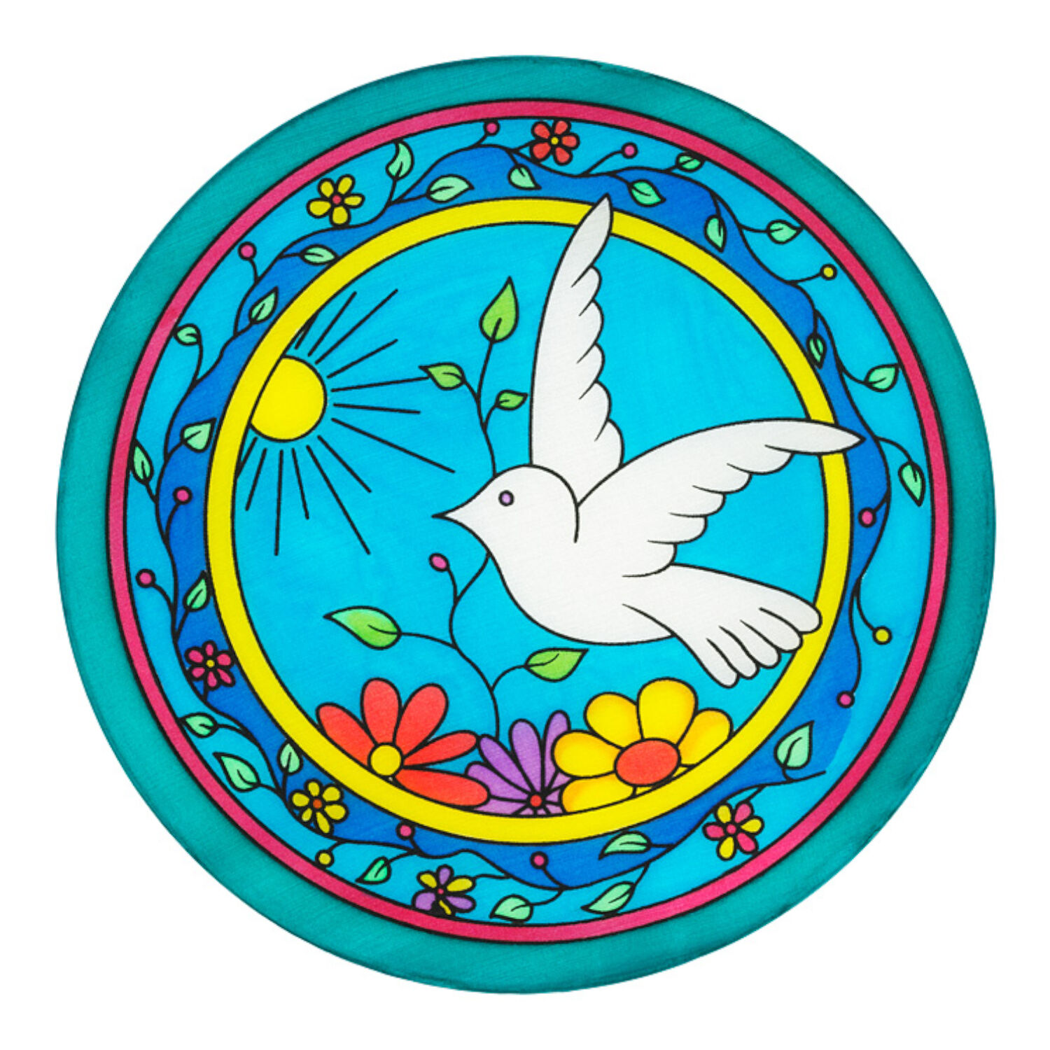 Gutta-Fensterbild 20cm, Pong� 08, Birdy