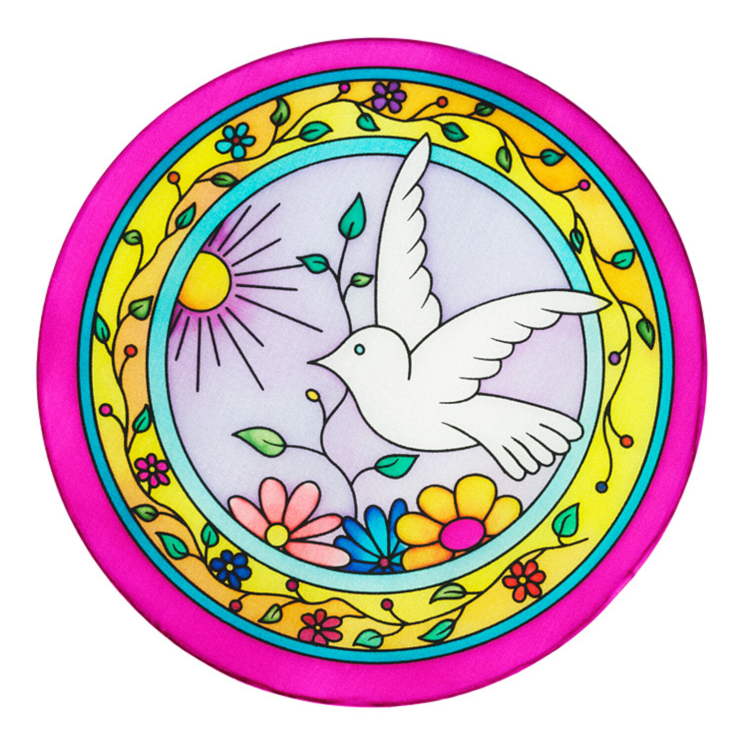 Gutta-Fensterbild 20cm, Pong� 08, Birdy Bild 3