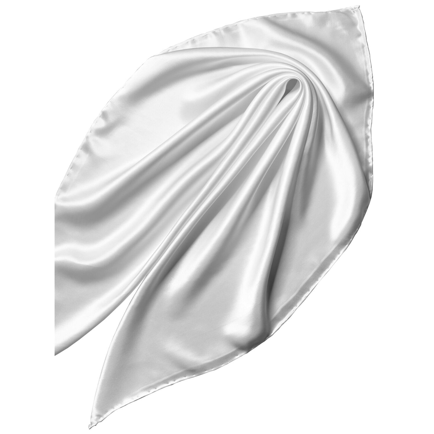 Seiden-Tuch, ca. 90x90 cm, Cr�pe Satin 12,5