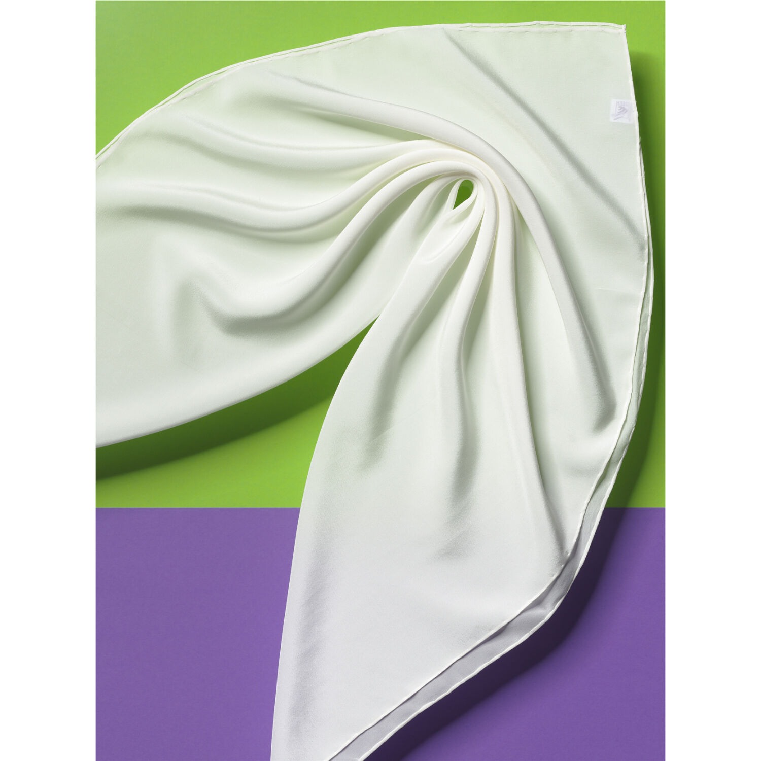 Seiden-Tuch, ca. 90x90 cm, Cr�pe de Chine 12 Bild 2