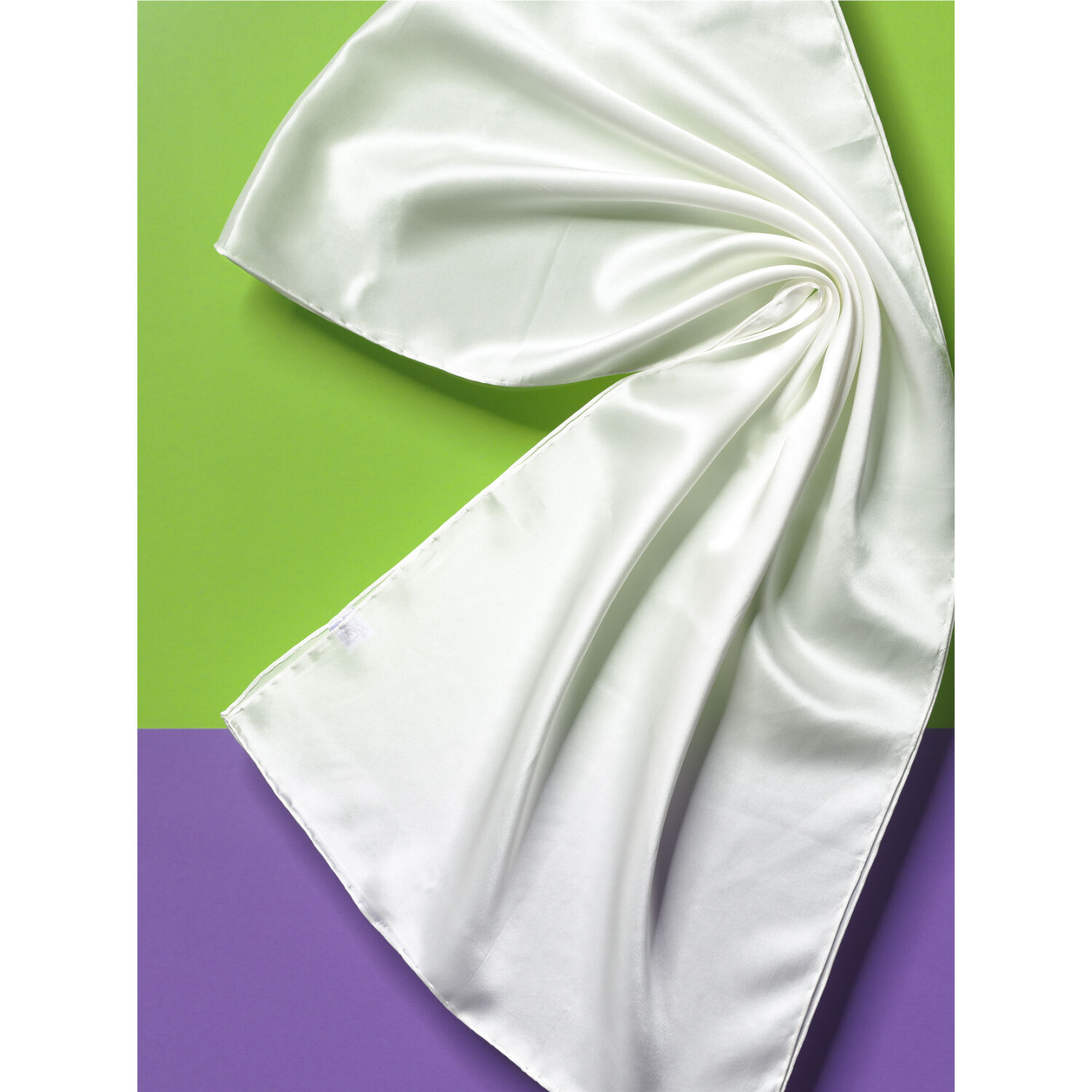 Seiden-Schal, L: 180cm B: 45cm, Cr�pe Satin 12,5 Bild 2