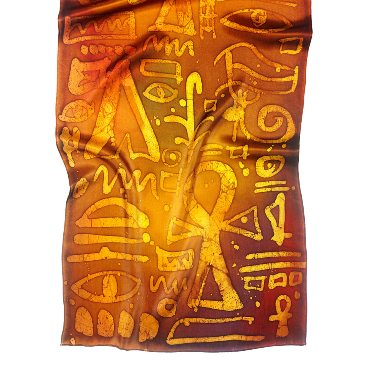 Seiden-Schal, L: 180cm B: 45cm, Cr�pe Satin 12,5 Bild 4