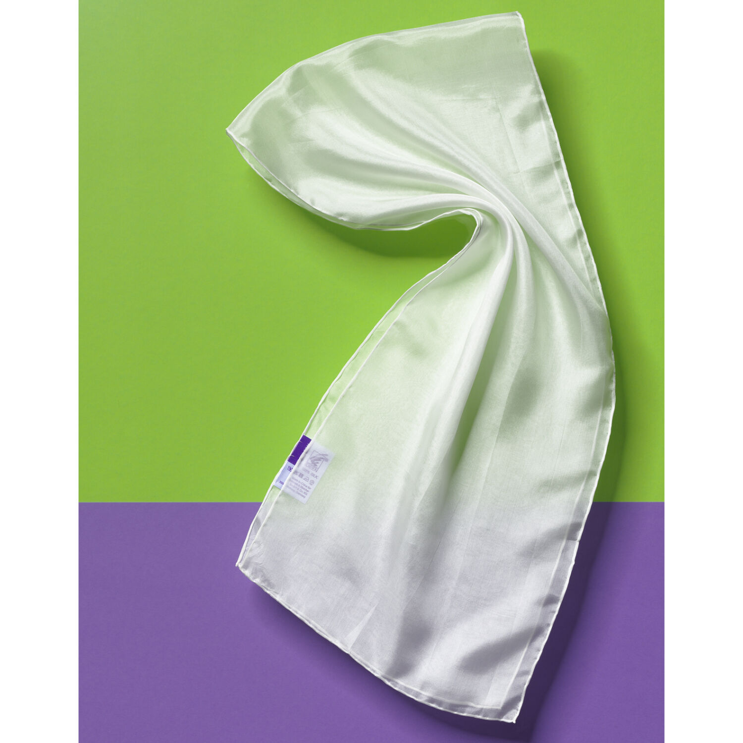 Seiden-Schal Sparpack, ca. 130cm lang, 28cm breit, Pong� 05, 6 St�ck Bild 2