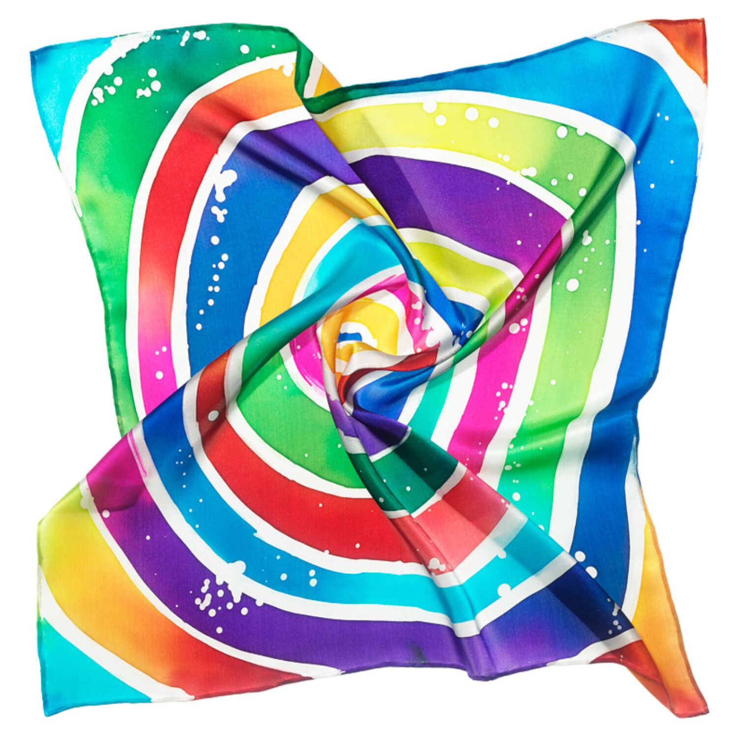 Seiden-Tuch, ca. 53x53 cm, Cr�pe Satin 12,5 Bild 3