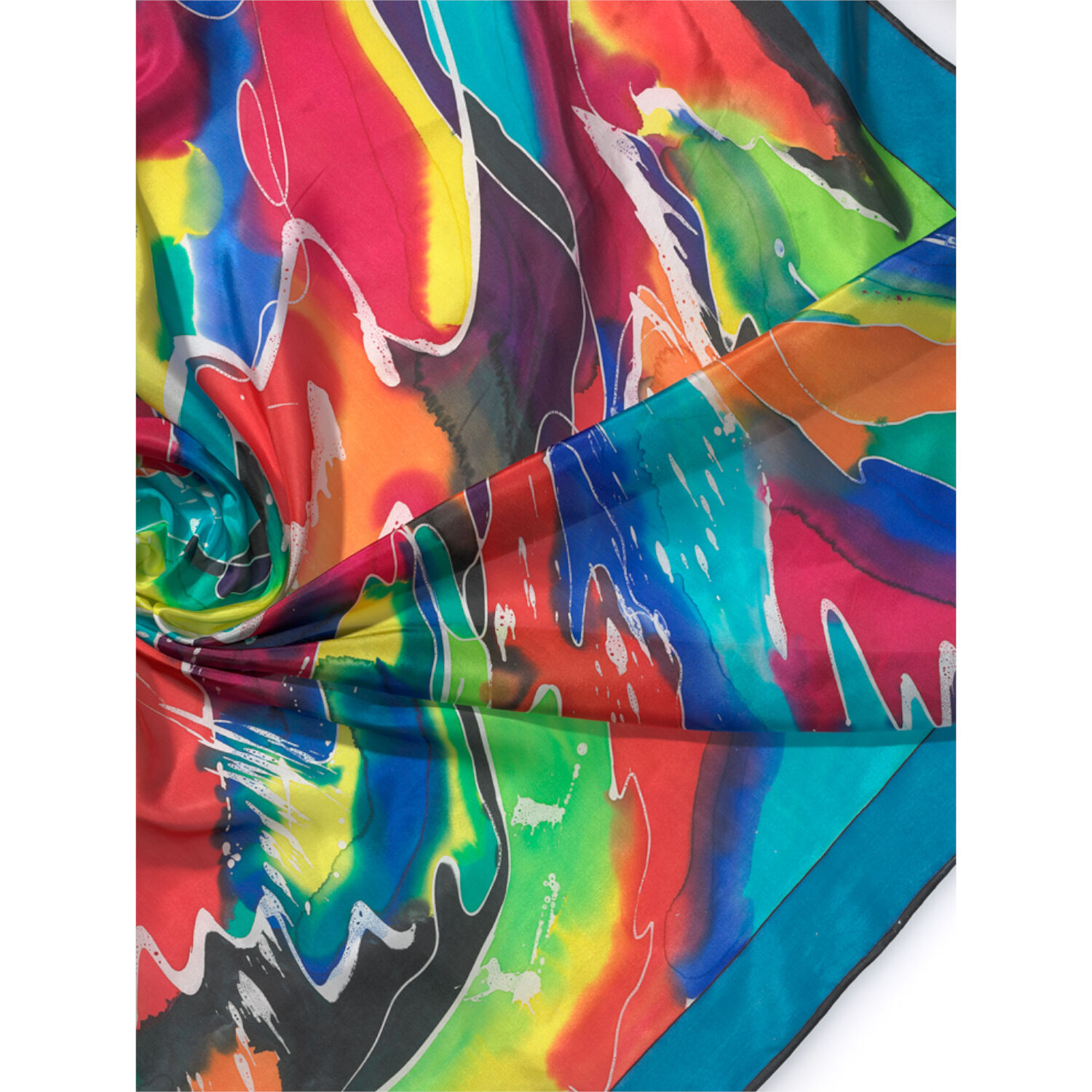 Seiden-Tuch, ca. 110x110 cm, Pong� 08 Bild 3