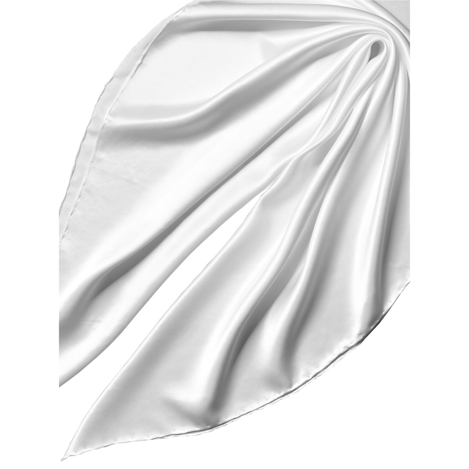 Seiden-Tuch, ca. 110x110 cm, Cr�pe Satin 12,5