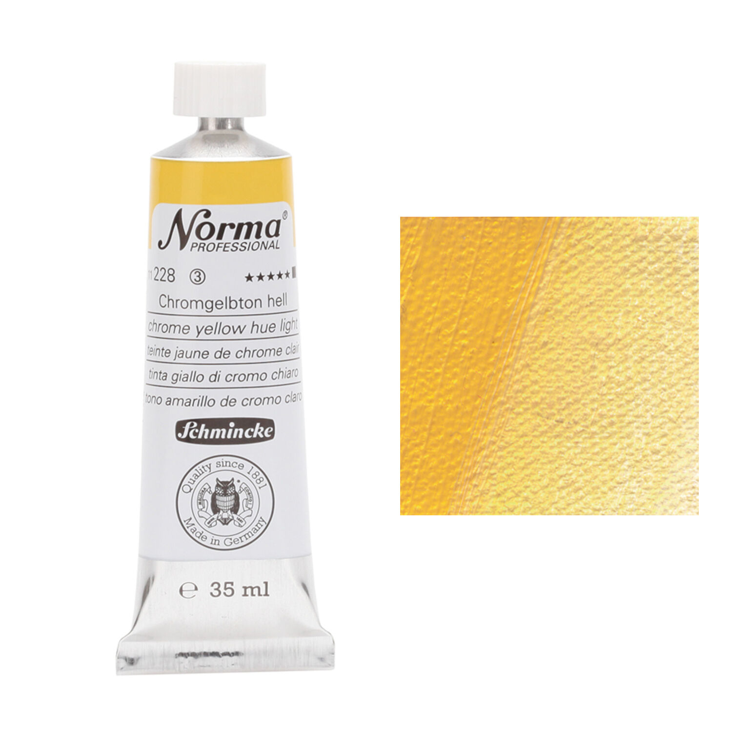 Schmincke Norma Prof., 35 ml, Chromgelbton hell