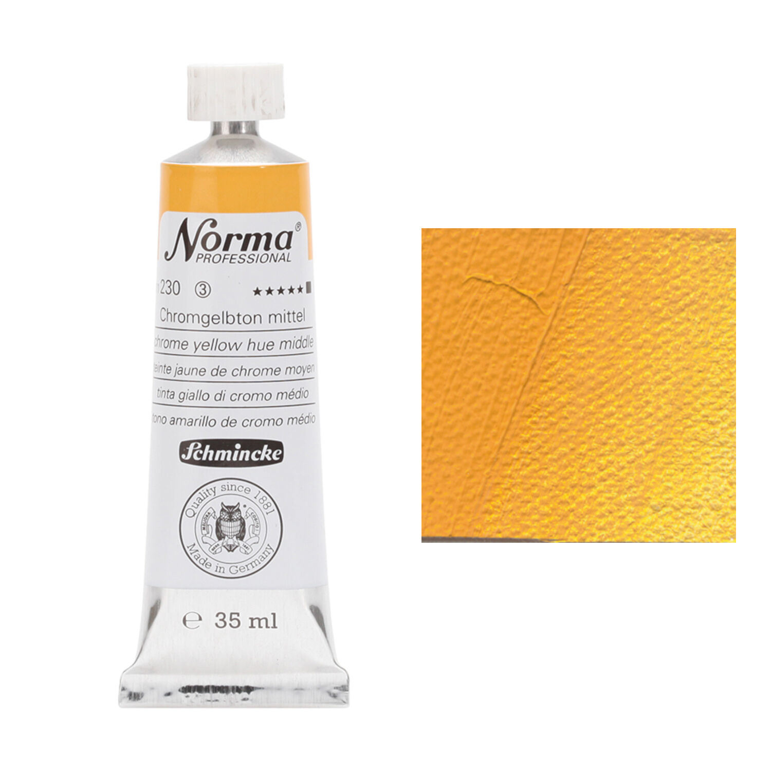 Schmincke Norma Prof. 35ml Chromgelbton mittel