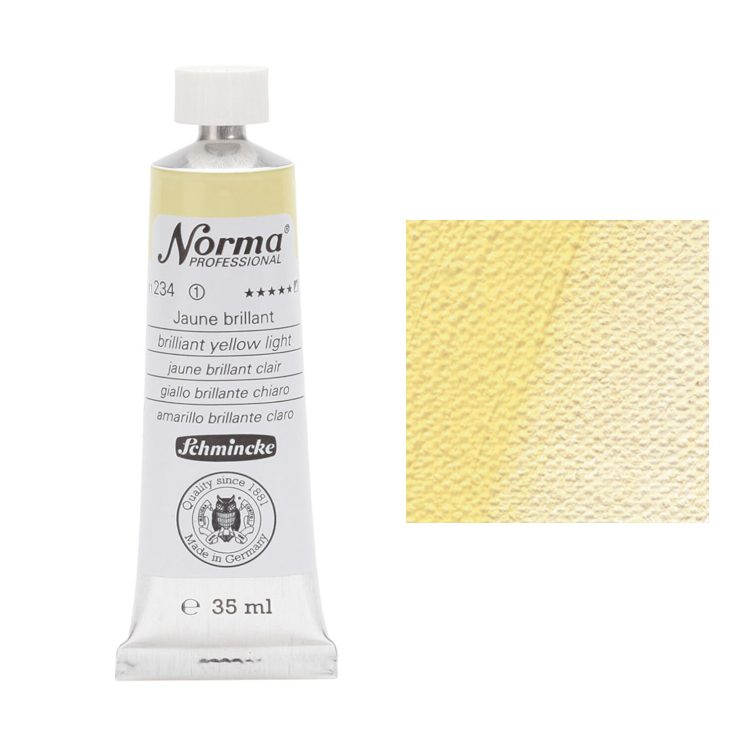 Schmincke Norma Prof. 35ml Jaune brillant