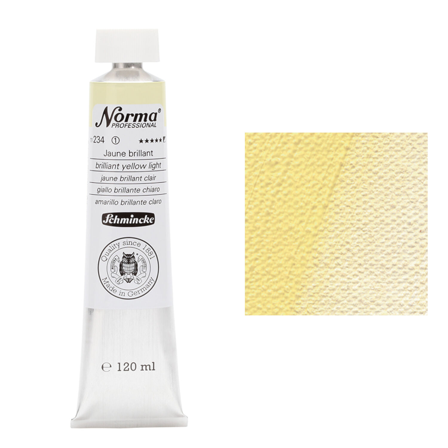 Schmincke Norma Prof. 120 ml Jaune brillant