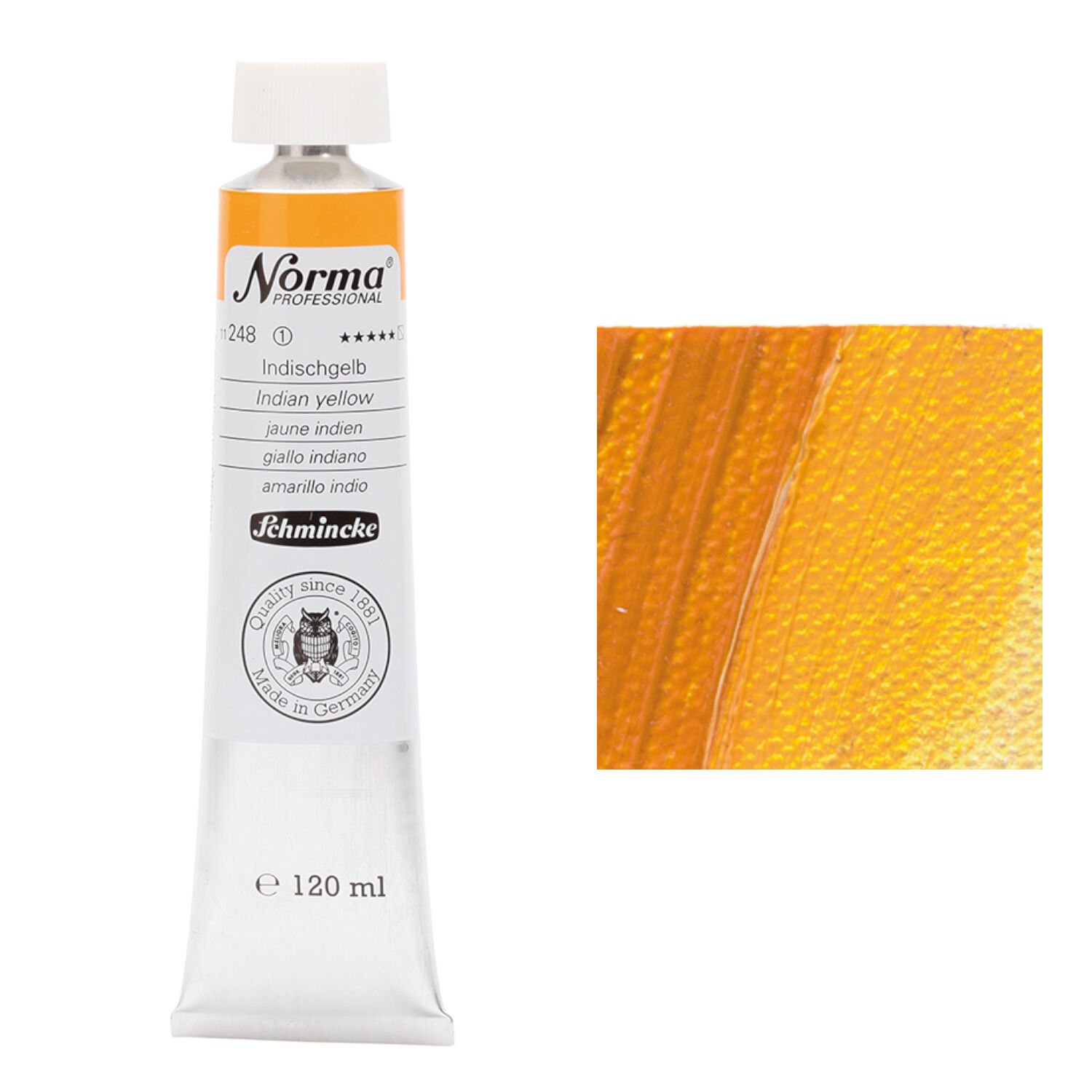 Schmincke Norma Professional 120 ml Indischgelb