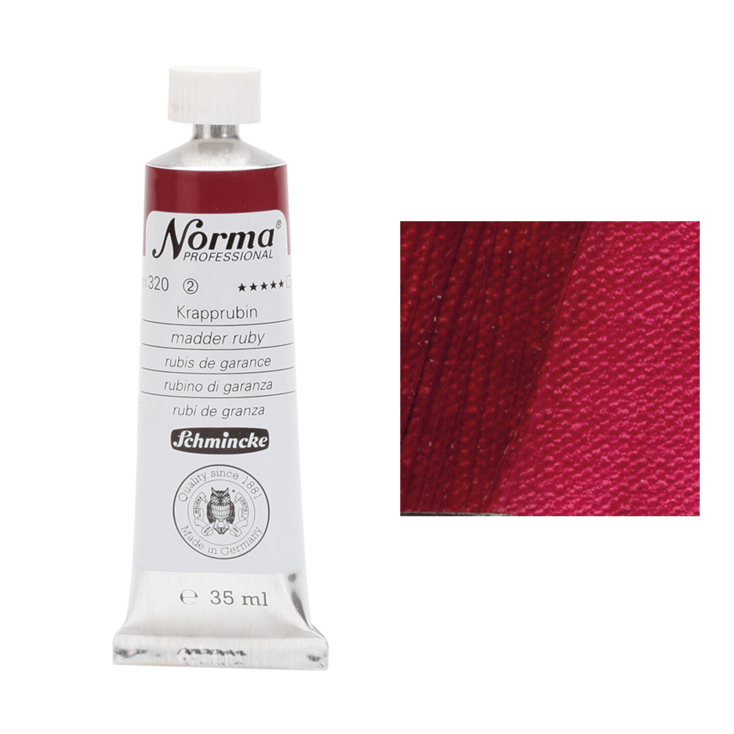 Schmincke Norma Professional, 35 ml, Krapprubin