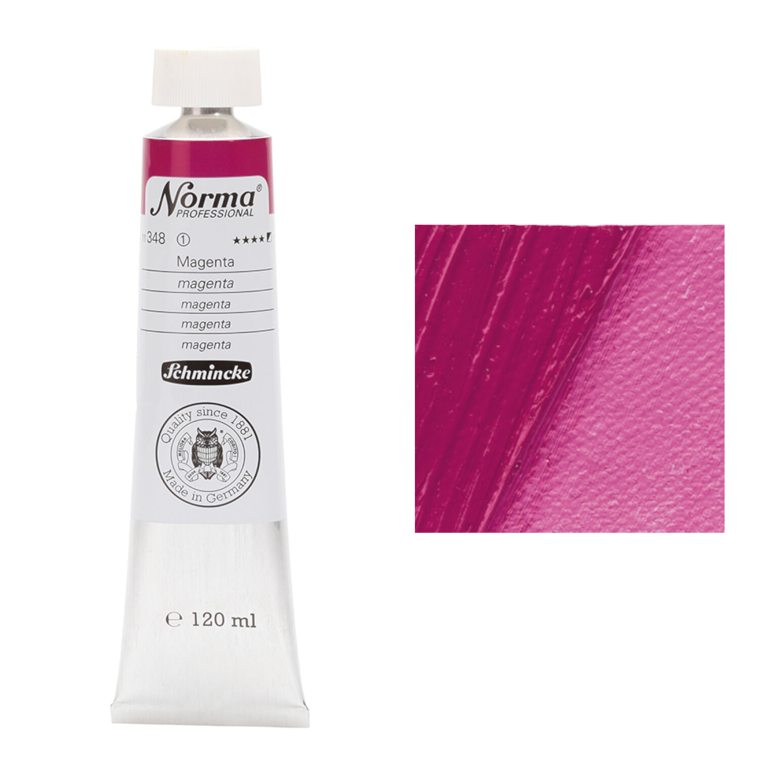 Schmincke Norma Professional, 120 ml, Magenta