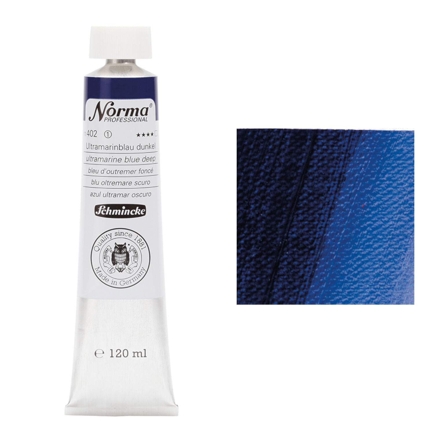 Schmincke Norma 120 ml Ultramarinblau dunkel