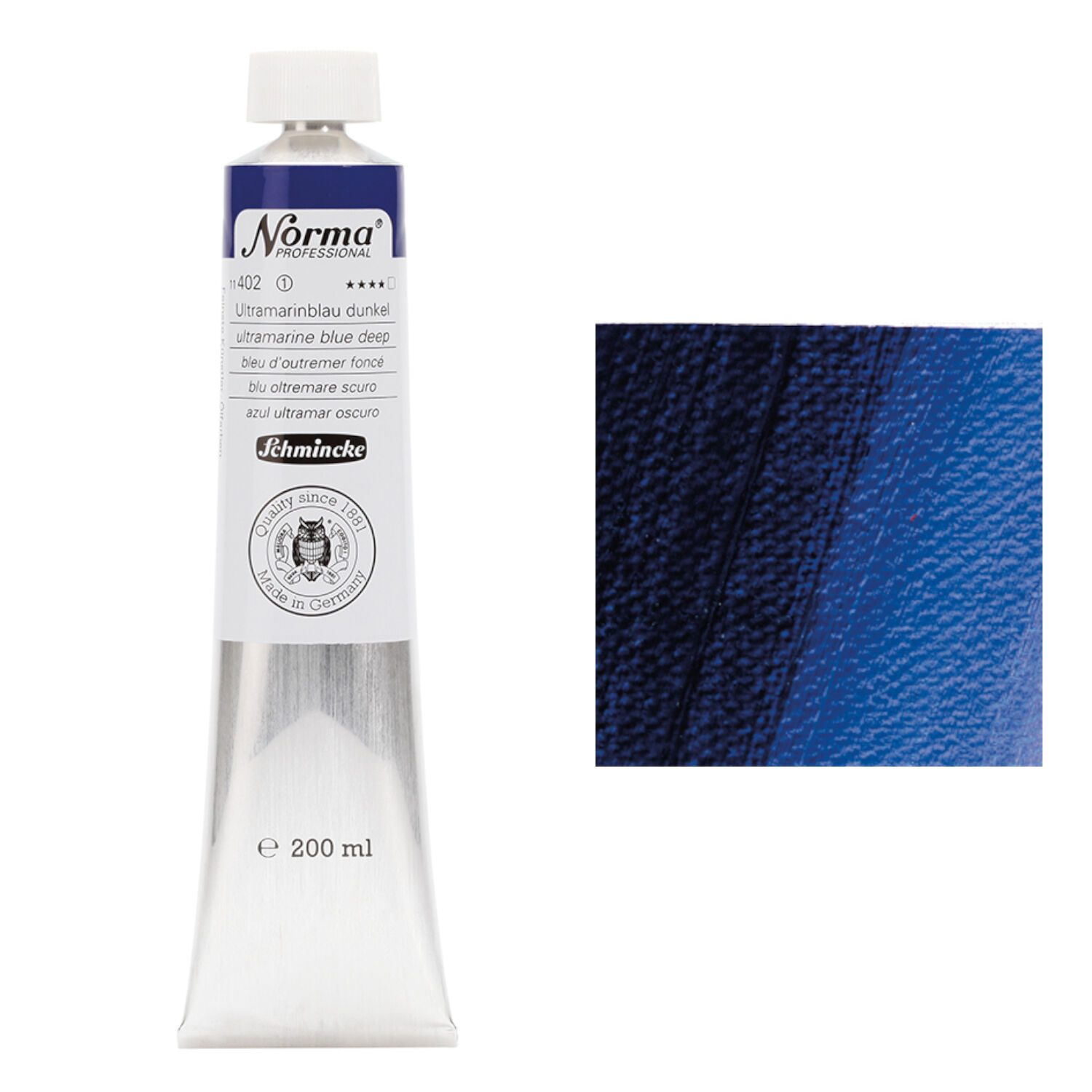 Norma Prof. lfarbe Ultramarin dunkel, 200 ml