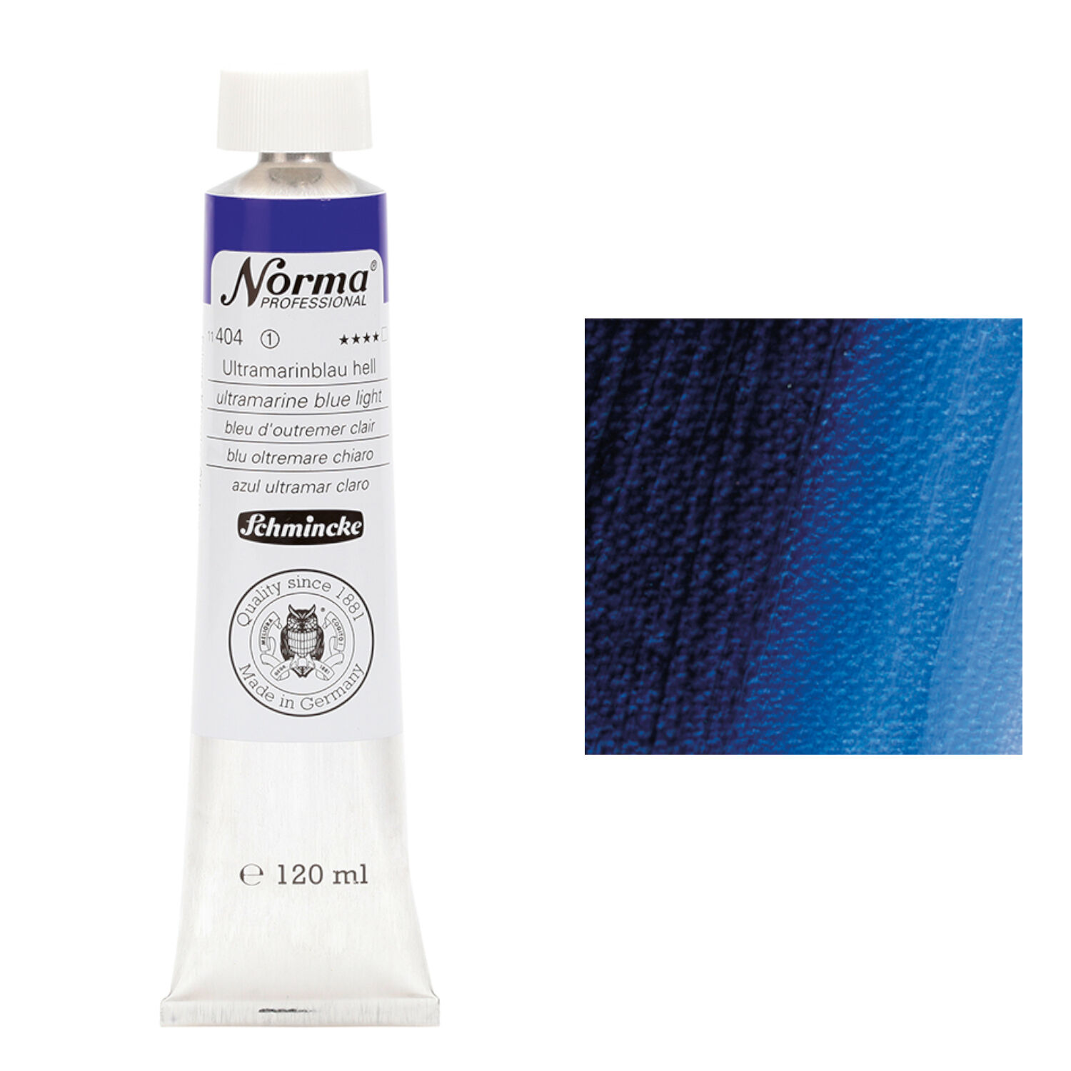 Schmincke Norma 120 ml Ultramarinblau hell
