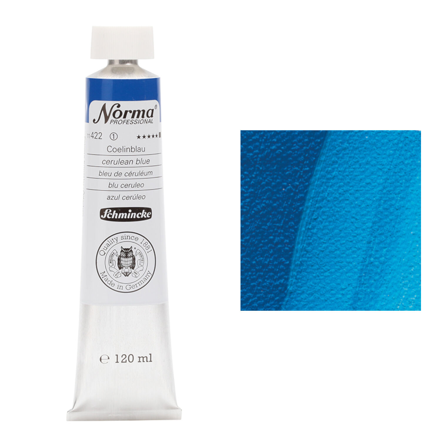 Schmincke Norma Professional 120 ml Coelinblau