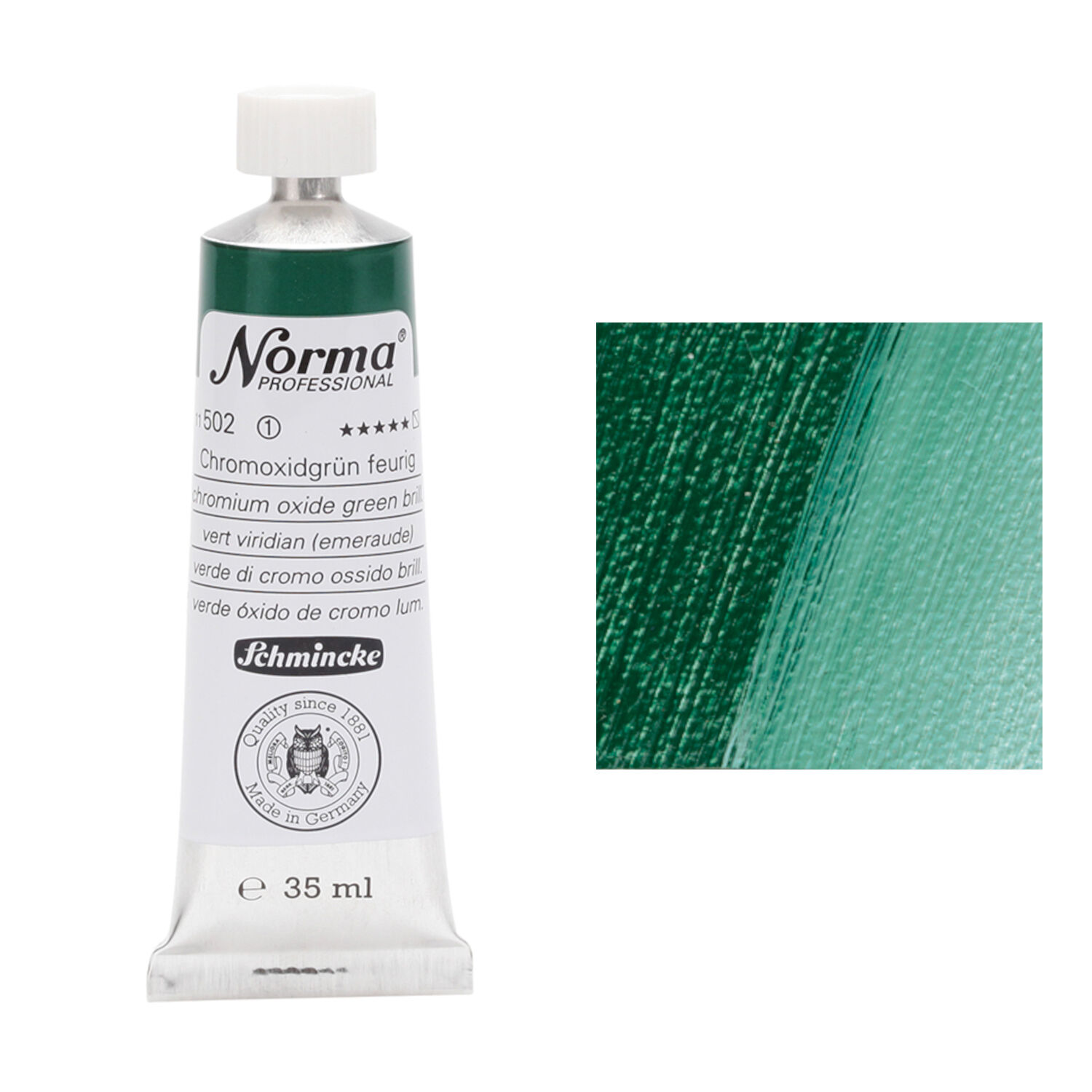 Schmincke Prof. 35 ml Chromoxidgrn feurig