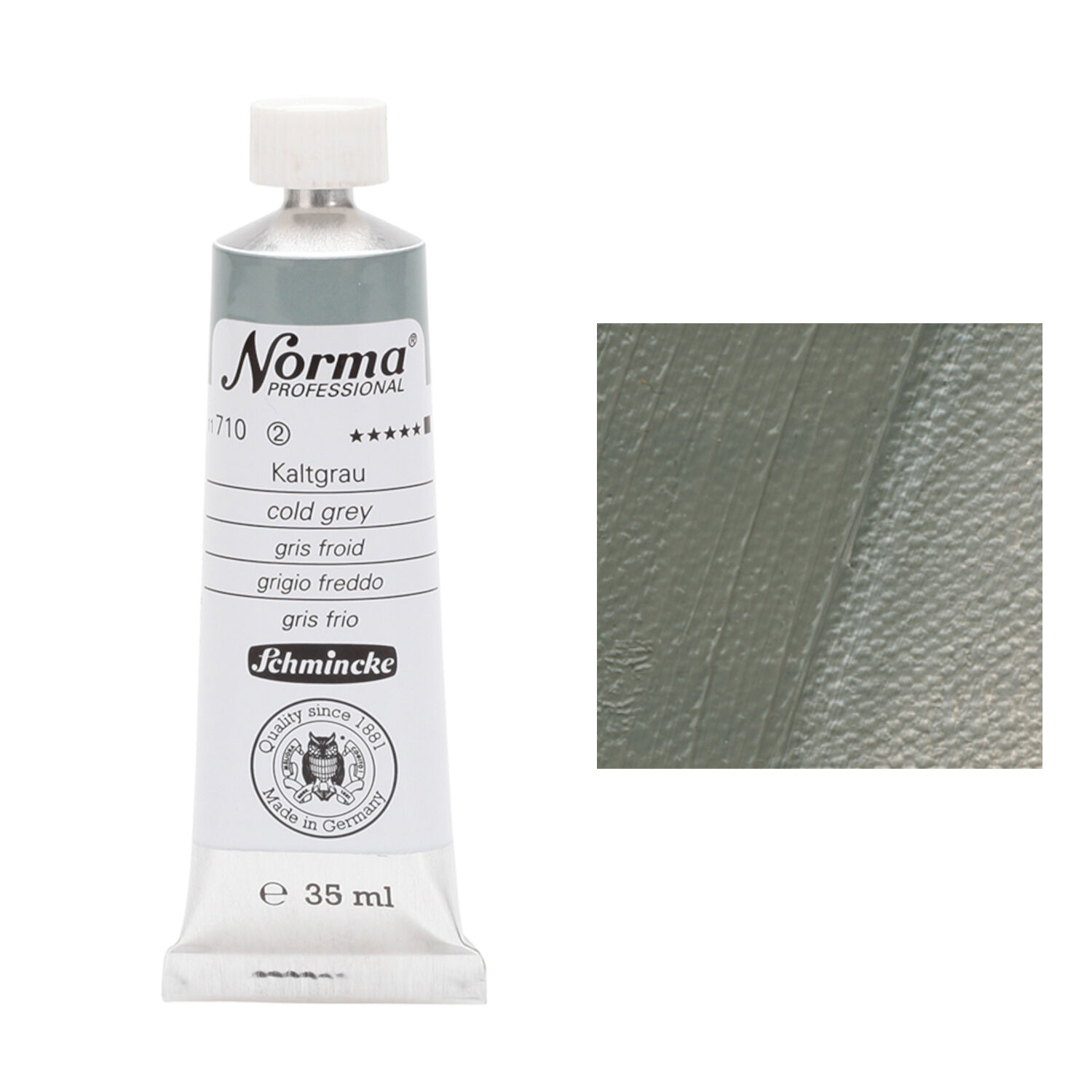 Schmincke Norma Professional, 35 ml, Kaltgrau