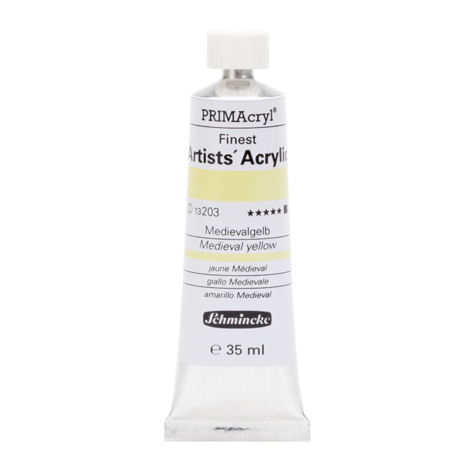 PRIMAcryl Farbe, 35ml, Medievalgelb