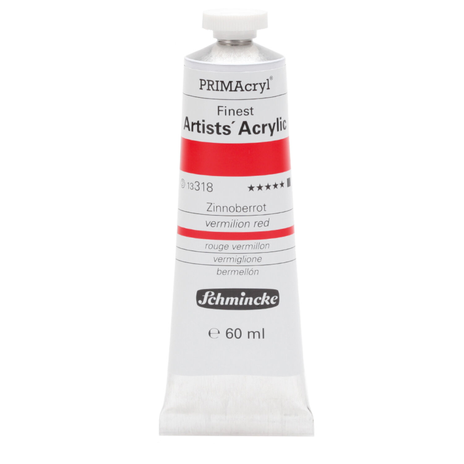 PRIMAcryl 60ml, Zinnoberrot