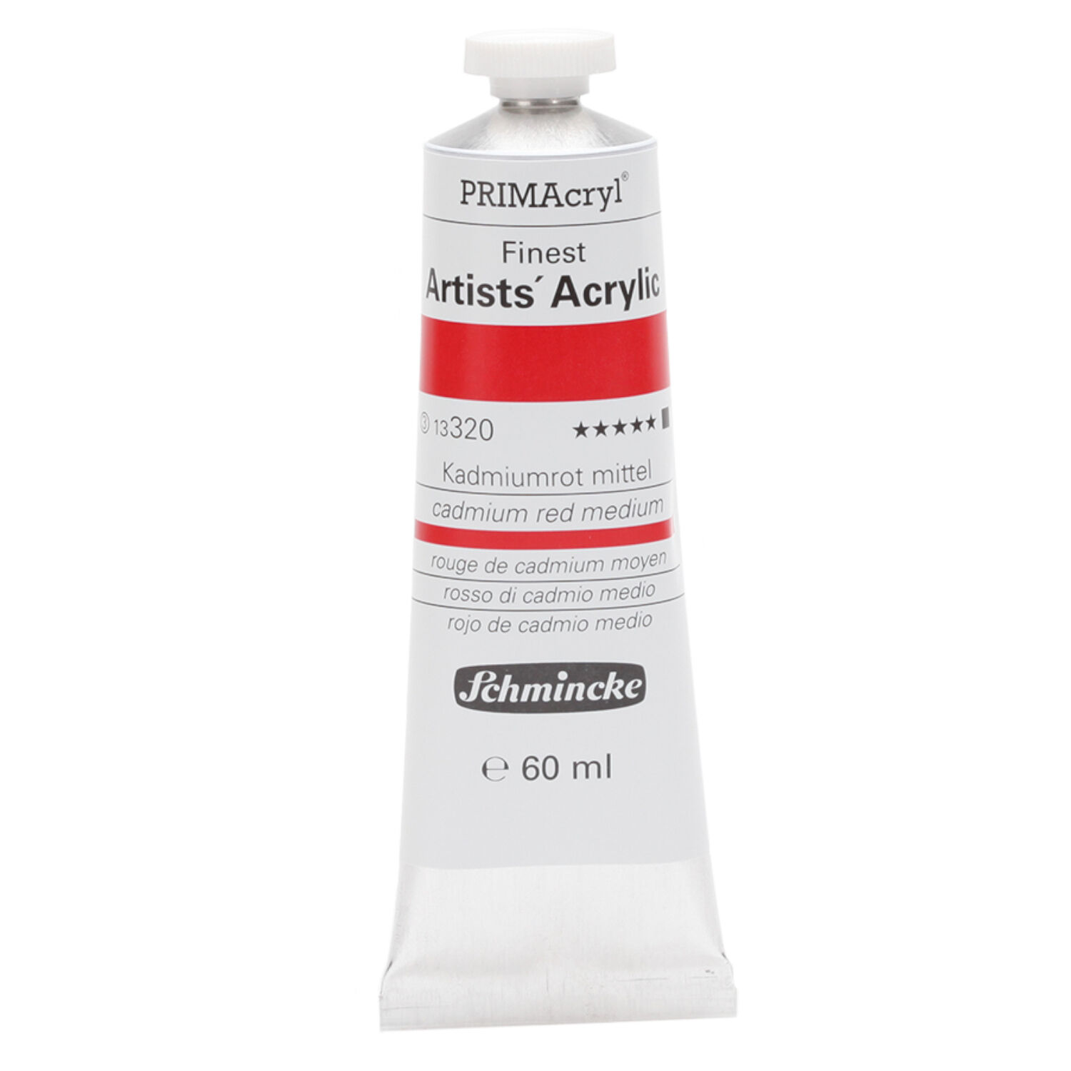 PRIMAcryl 60ml, Kadmiumrot mittel