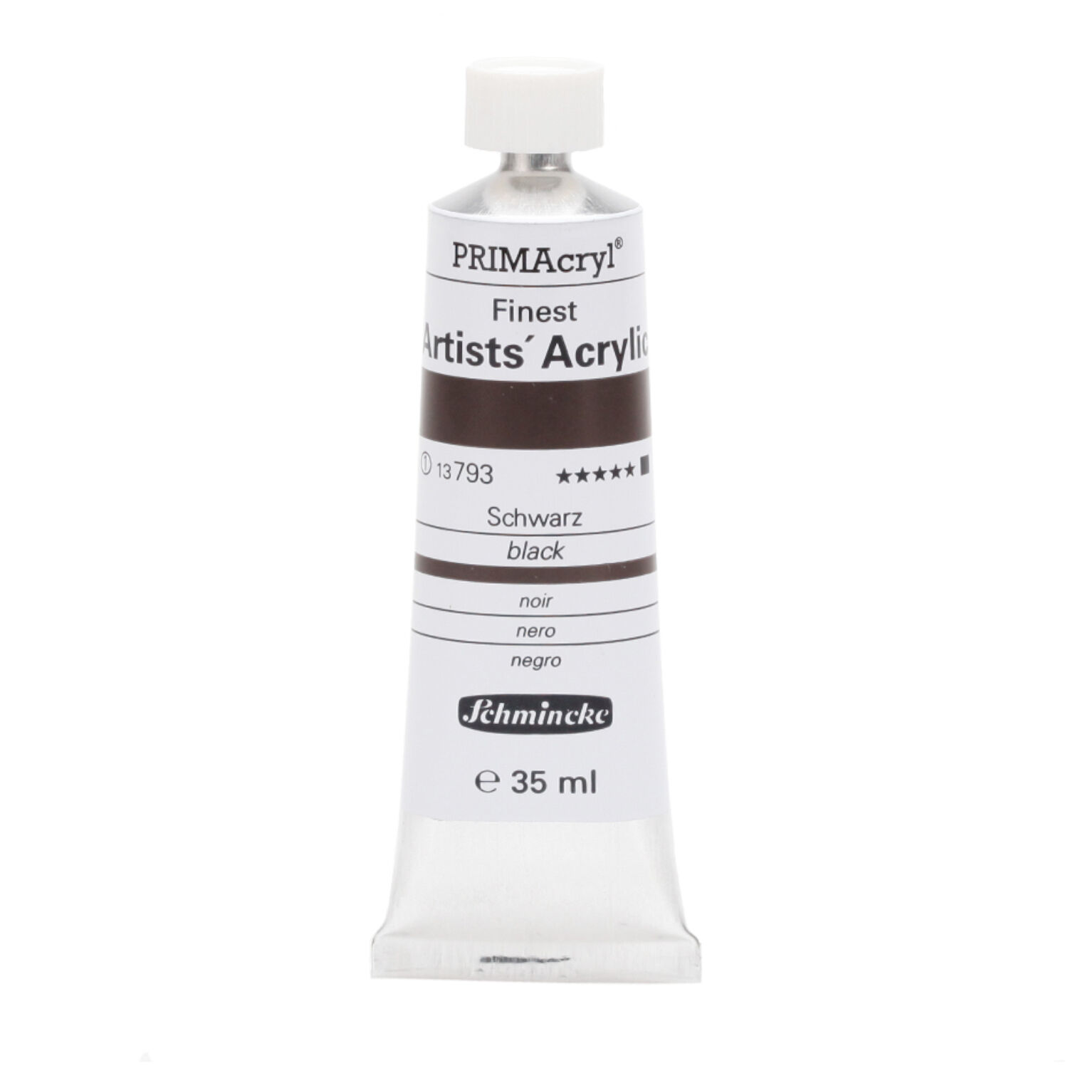 PRIMAcryl Farbe, 35ml, Schwarz