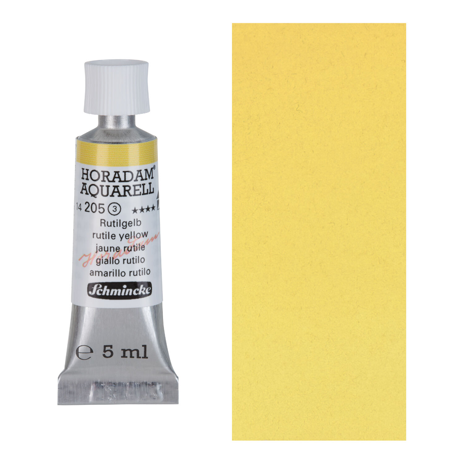 HORADAM AQUARELL, Rutilgelb, Tube 5ml