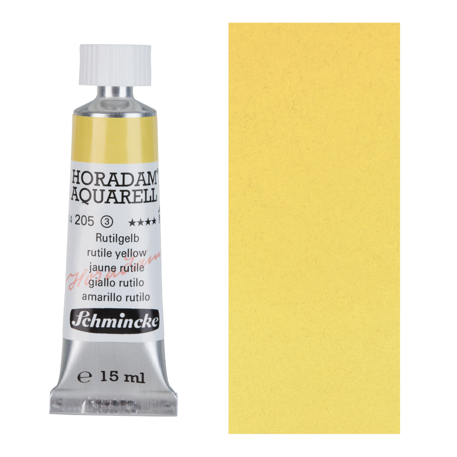 HORADAM AQUARELL, Rutilgelb, Tube 15ml