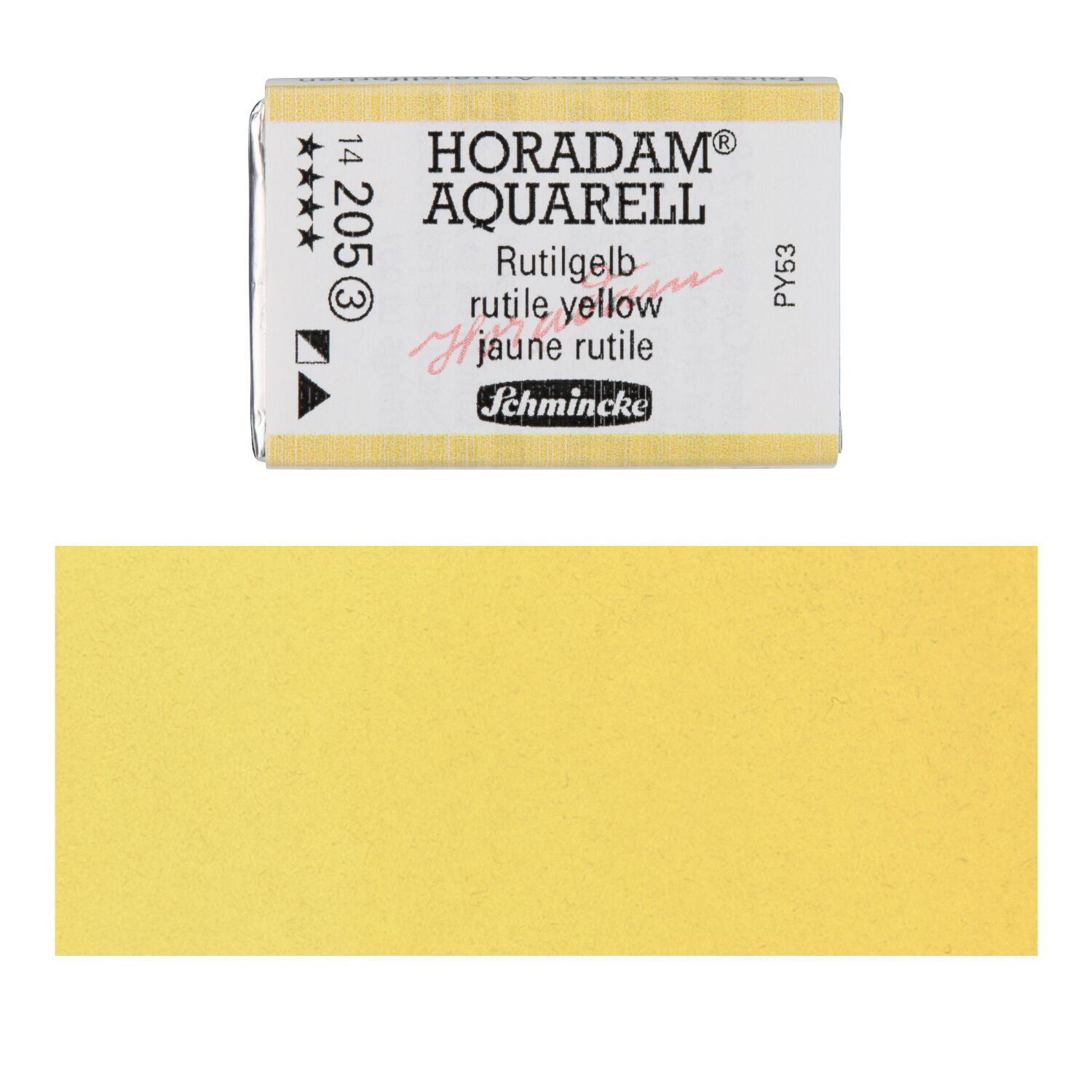 Horadam Aquarell, Rutilgelb 1/1 Npfchen