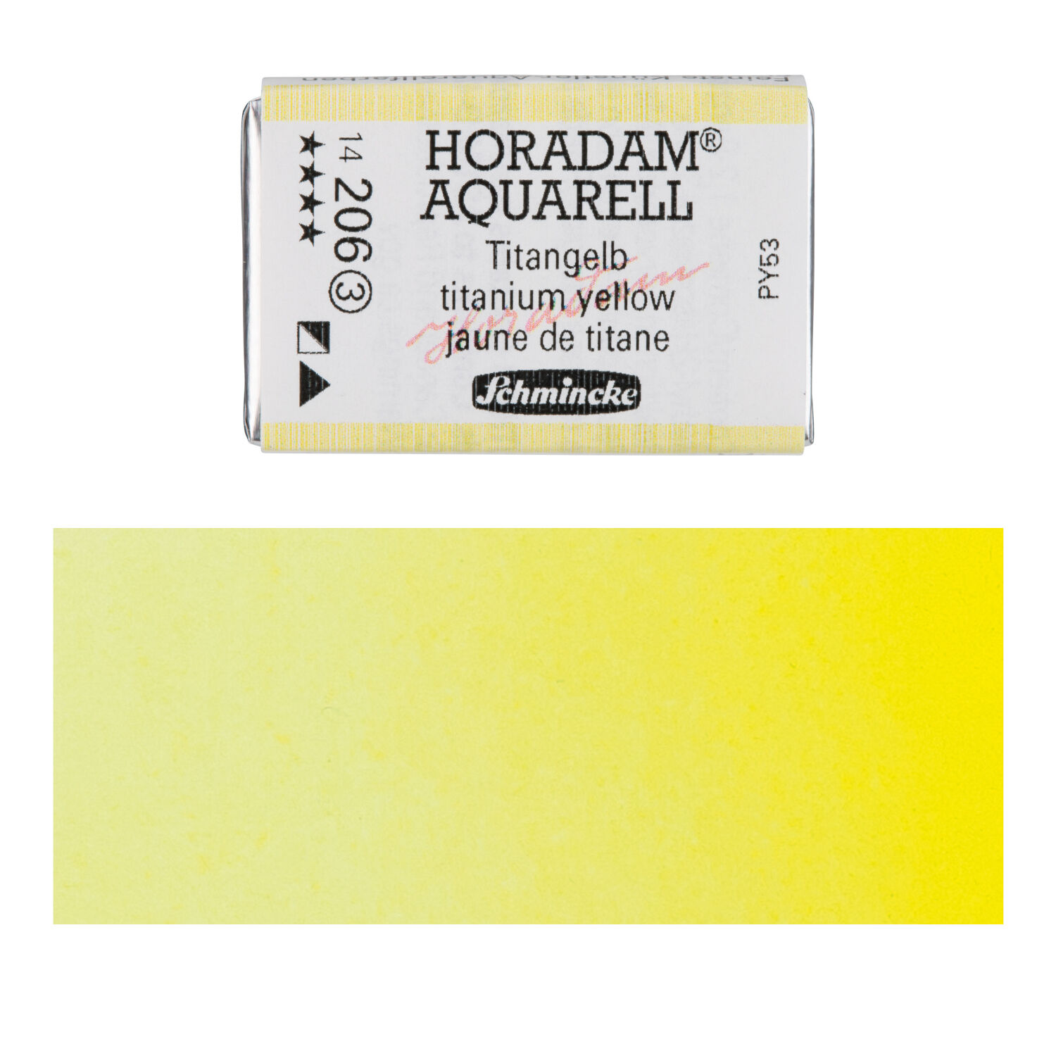 Horadam Aquarell, Titangelb 1/1 Npfchen
